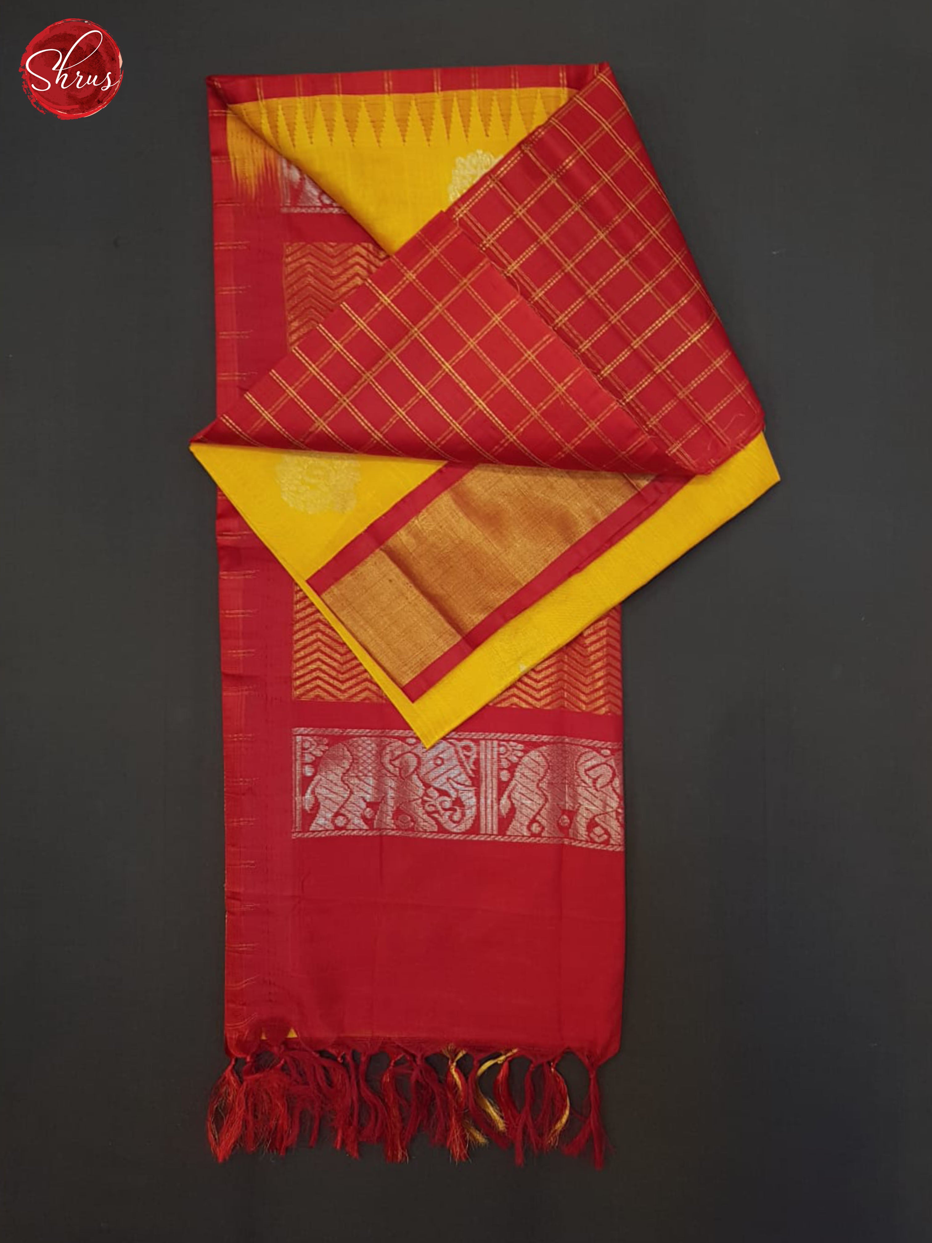 BHS24214 - Silk Cotton Saree - Shop on ShrusEternity.com