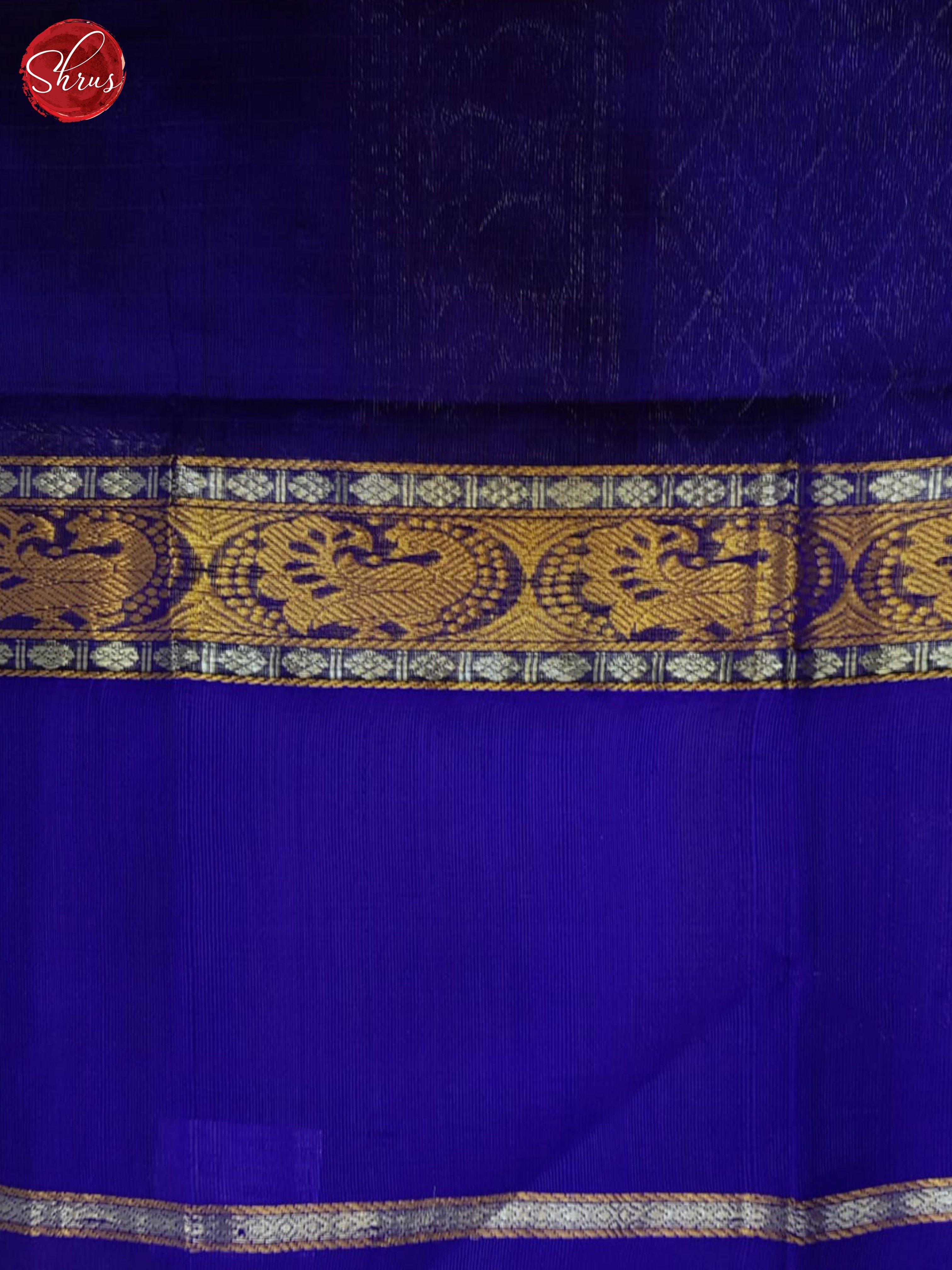 Green & Blue - Silk Cotton Saree - Shop on ShrusEternity.com