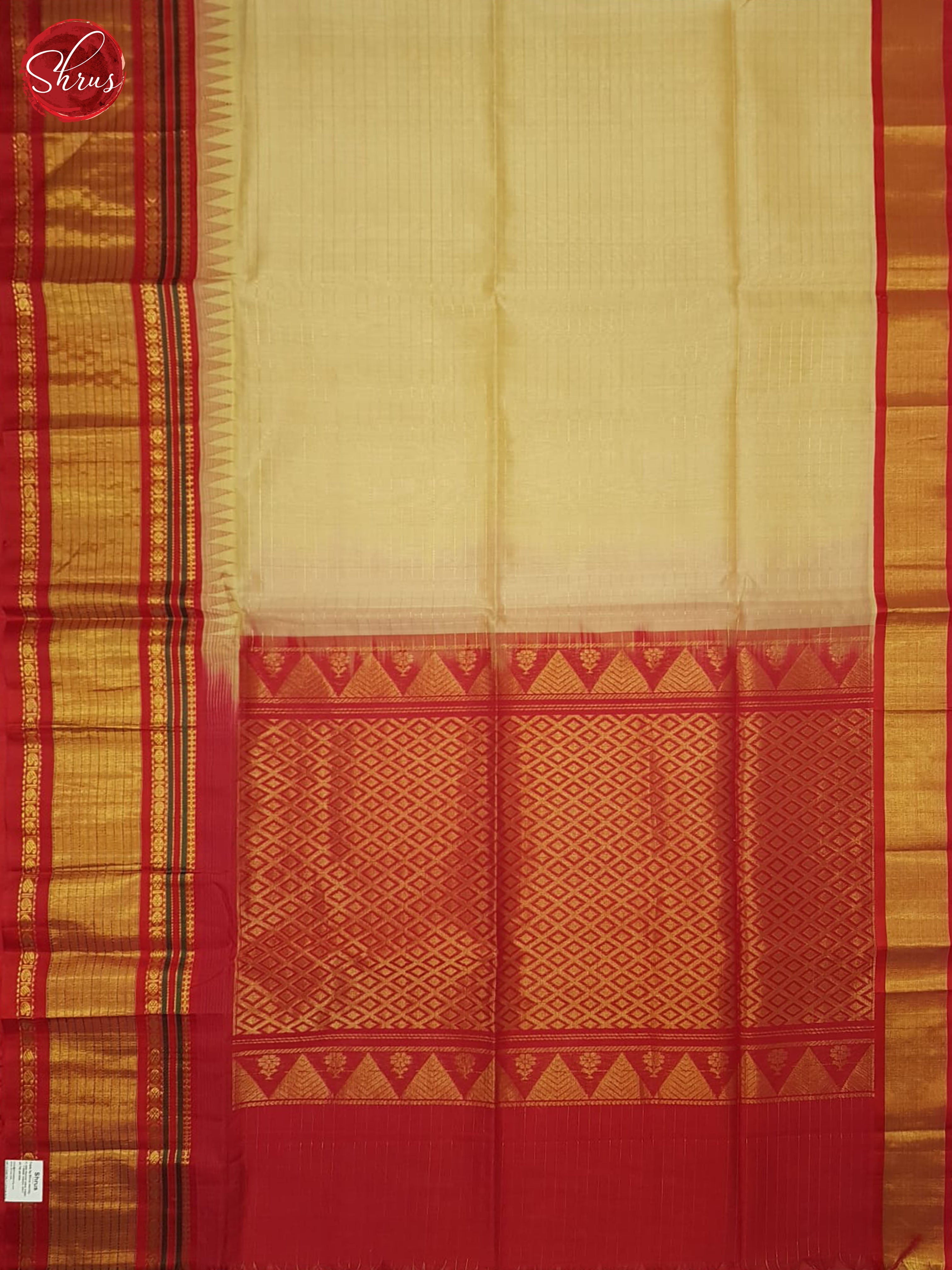 BHS24264 - Silk Cotton Saree - Shop on ShrusEternity.com