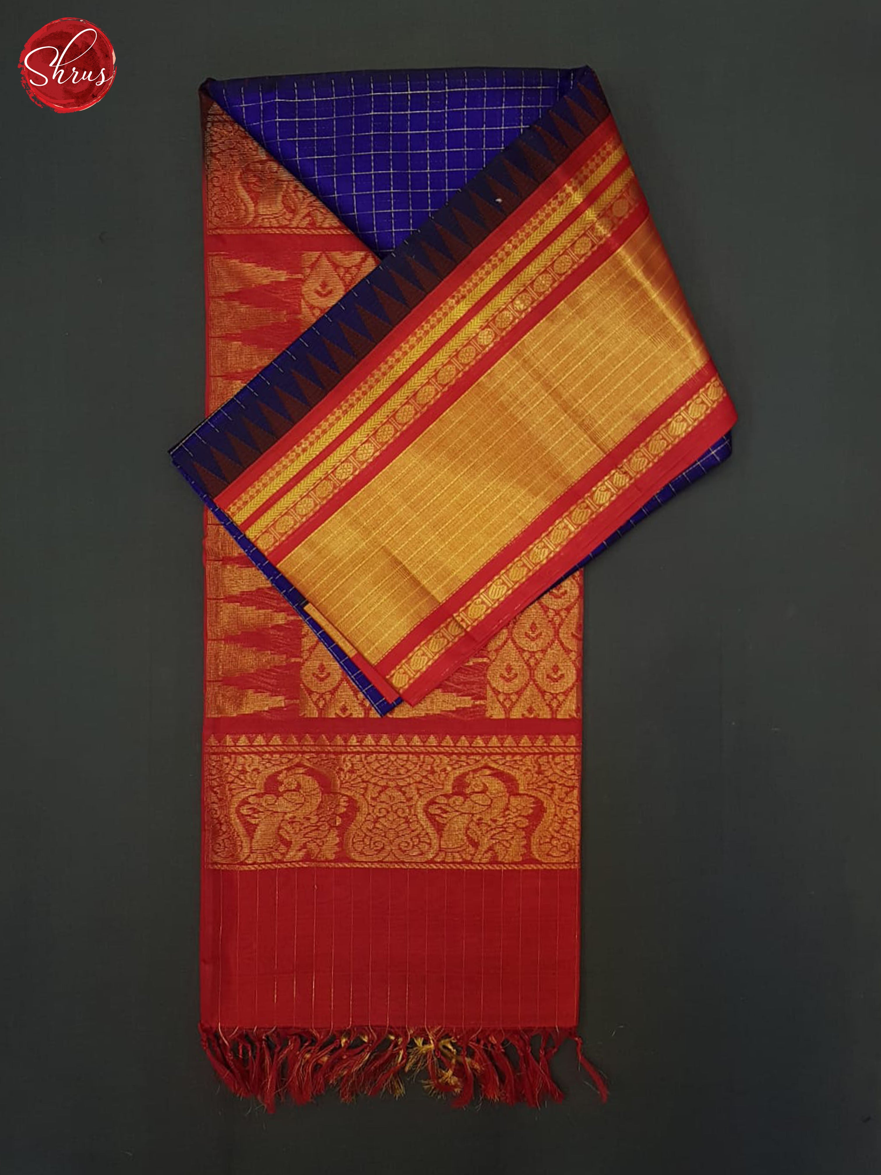 BHS24265 - Silk Cotton Saree - Shop on ShrusEternity.com