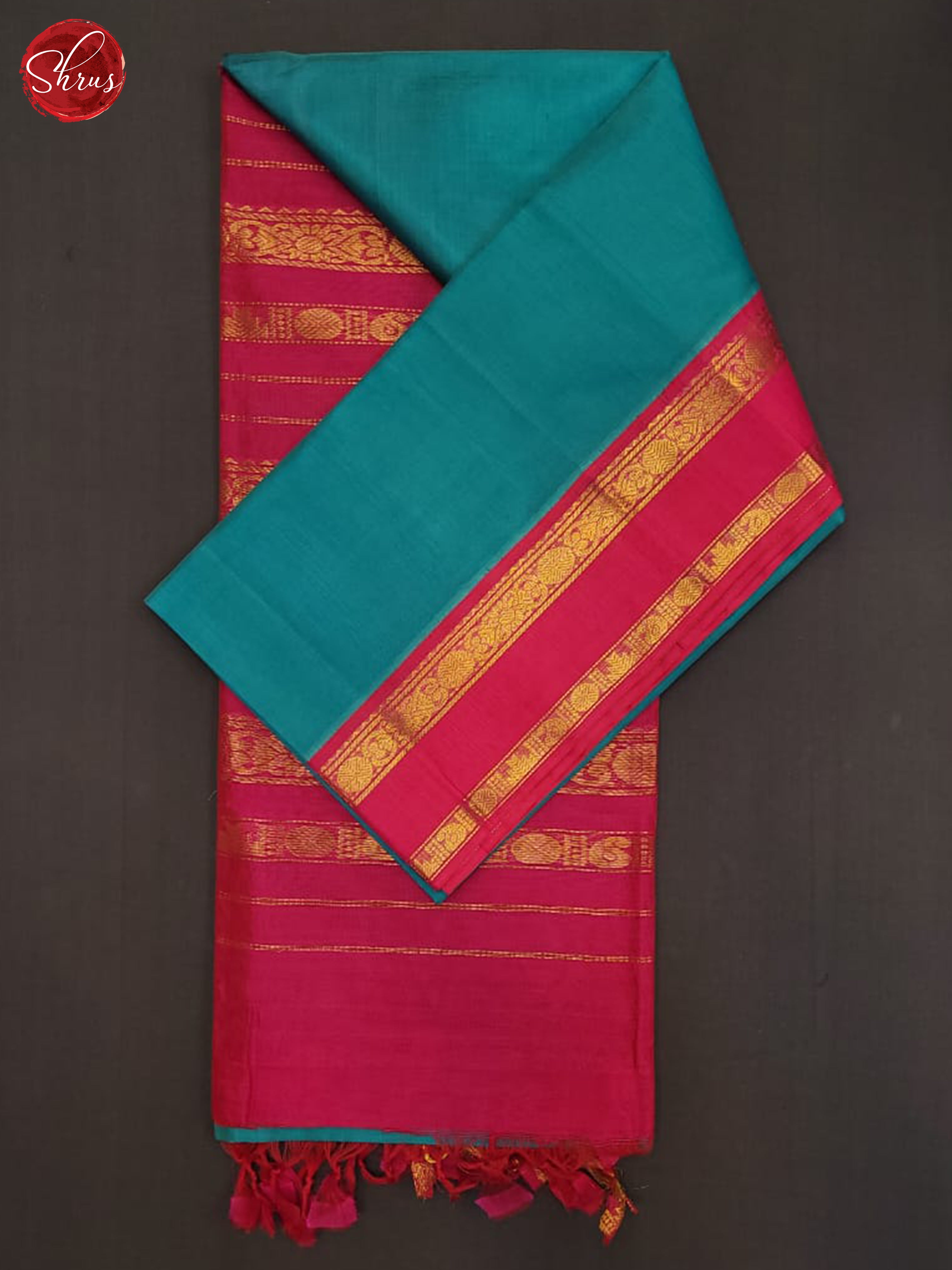 BHS25175 - Silk Cotton Saree - Shop on ShrusEternity.com