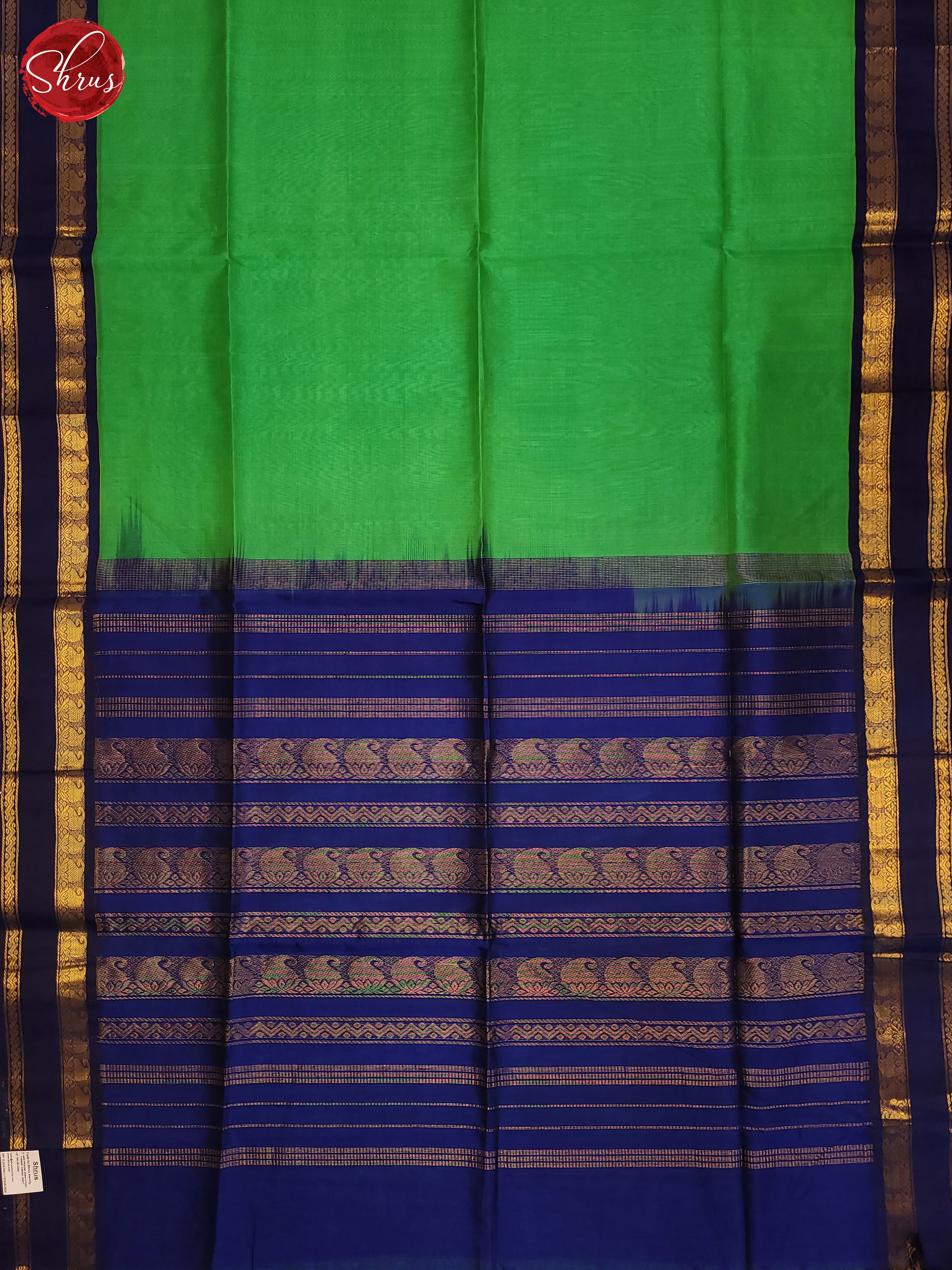 BHS25179 - Silk Cotton Saree - Shop on ShrusEternity.com