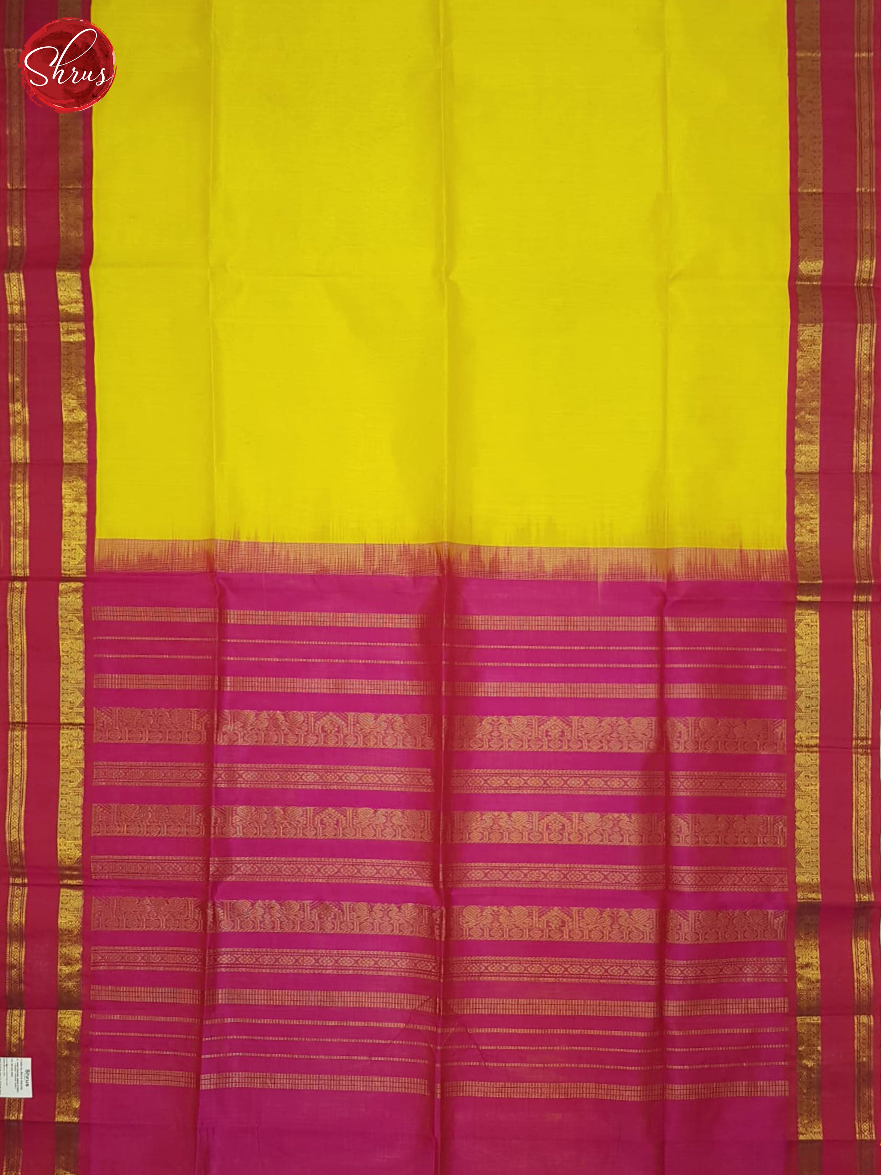 BHS25189 - Silk Cotton Saree - Shop on ShrusEternity.com