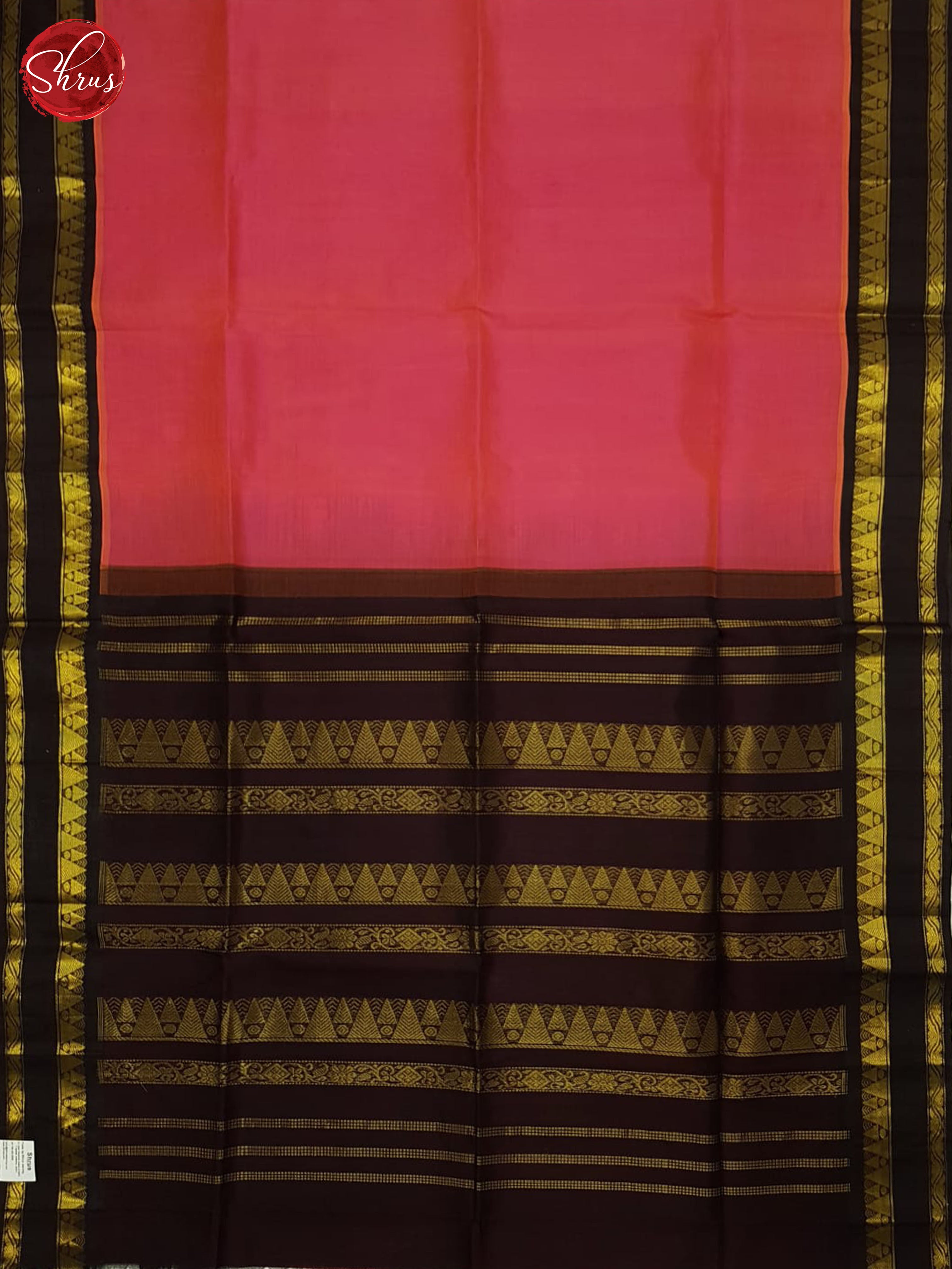BHS25217 - Silk Cotton Saree - Shop on ShrusEternity.com