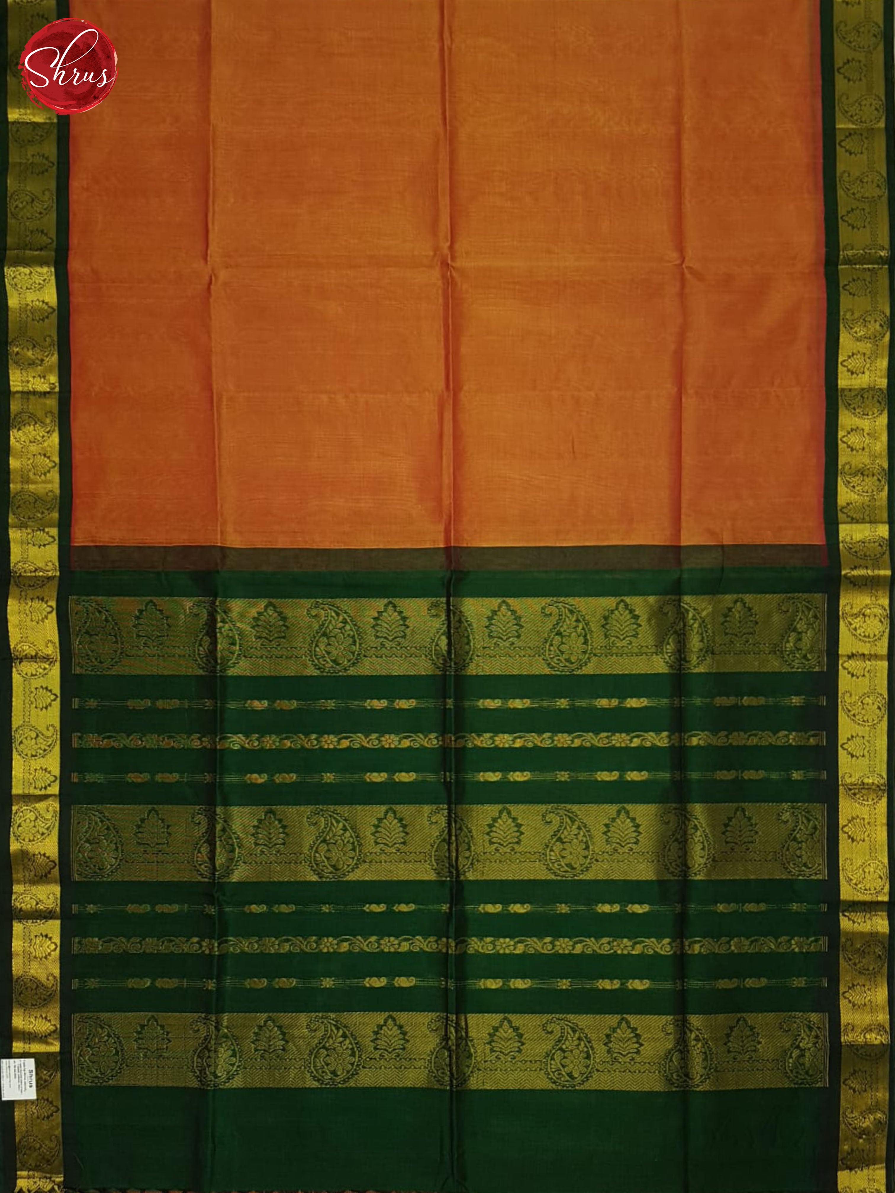BHS25234 - Silk Cotton Saree - Shop on ShrusEternity.com