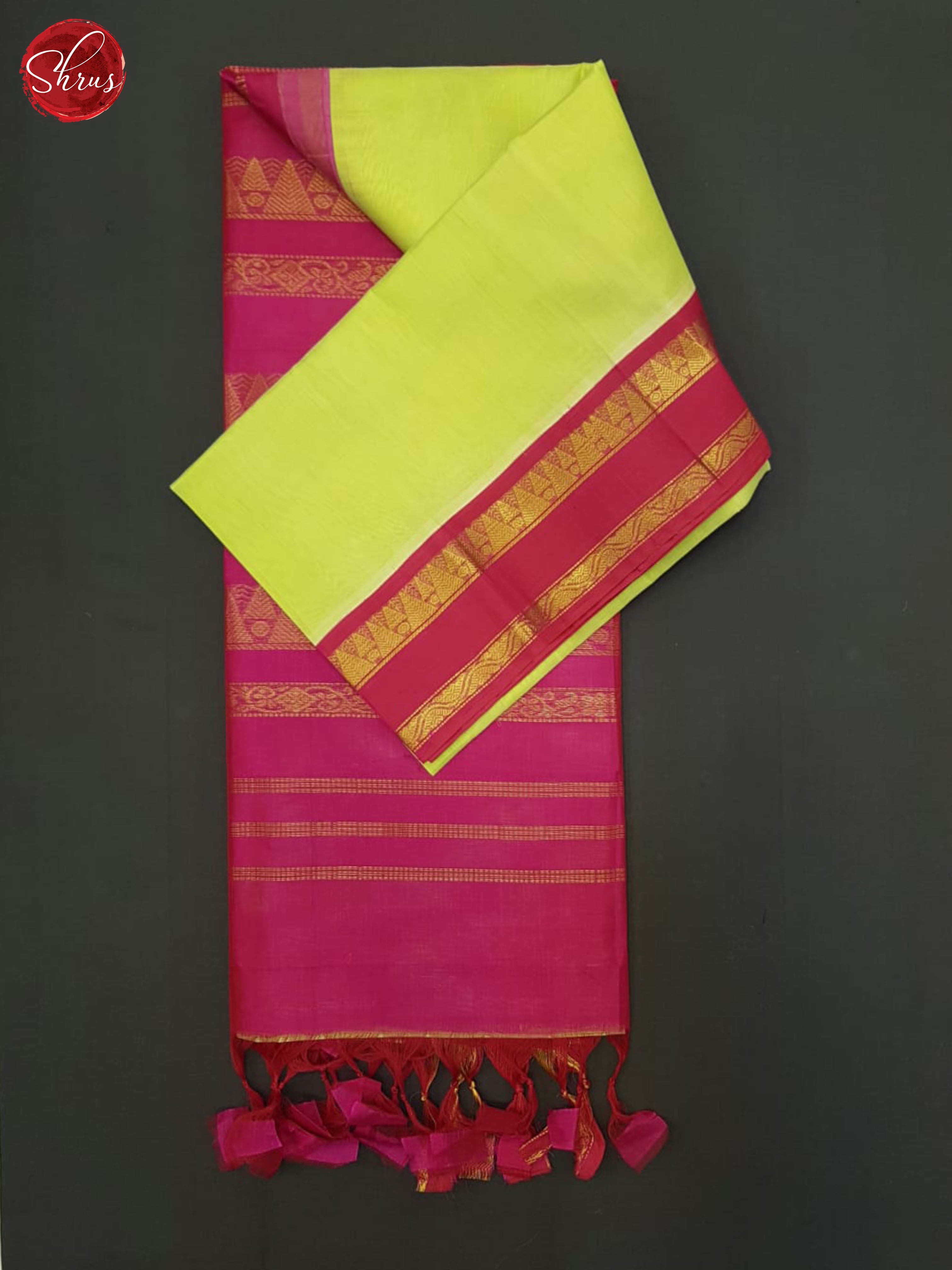 BHS25251 - Silk Cotton Saree - Shop on ShrusEternity.com
