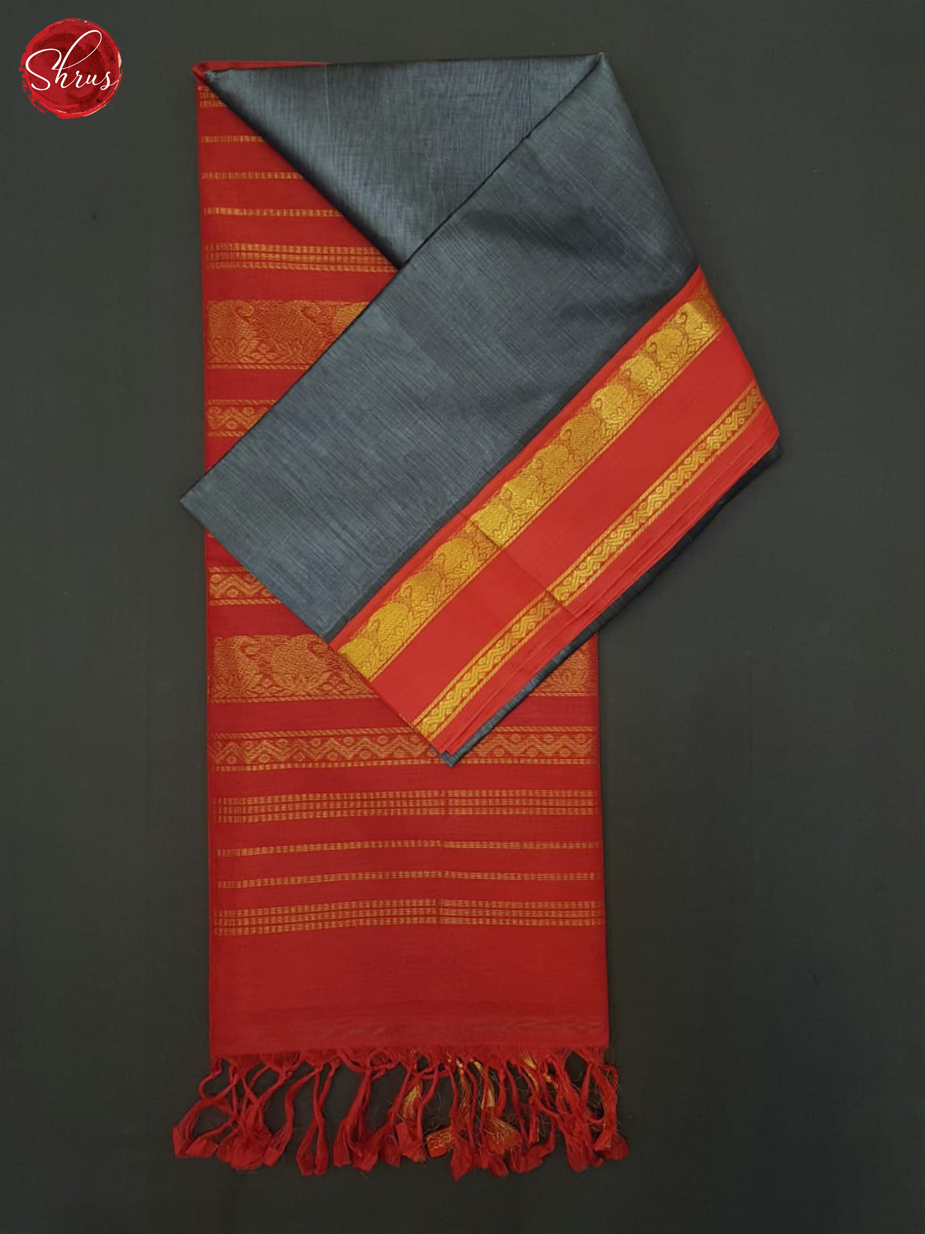 BHS25256 - Silk Cotton Saree - Shop on ShrusEternity.com