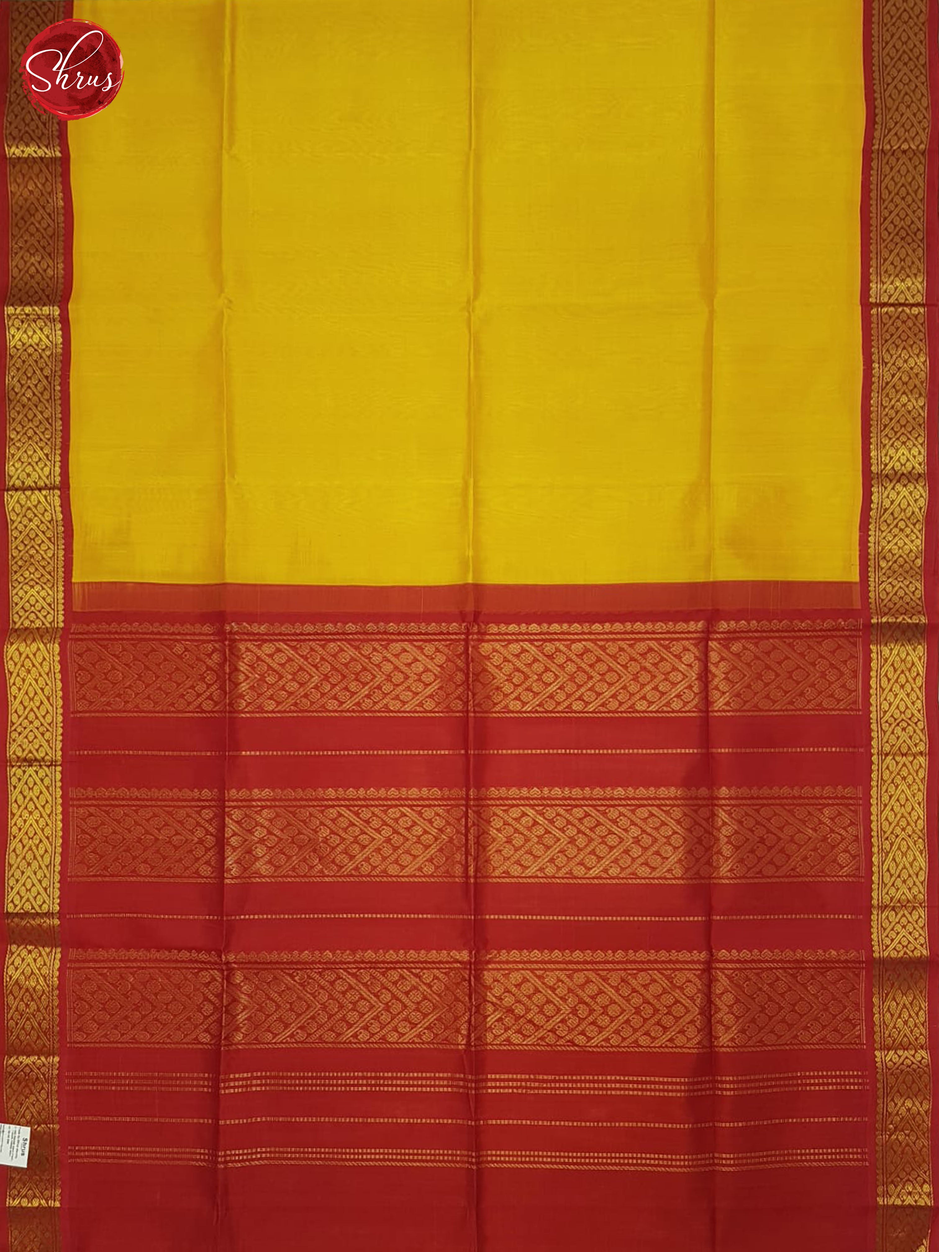 BHS25260 - Silk Cotton Saree - Shop on ShrusEternity.com