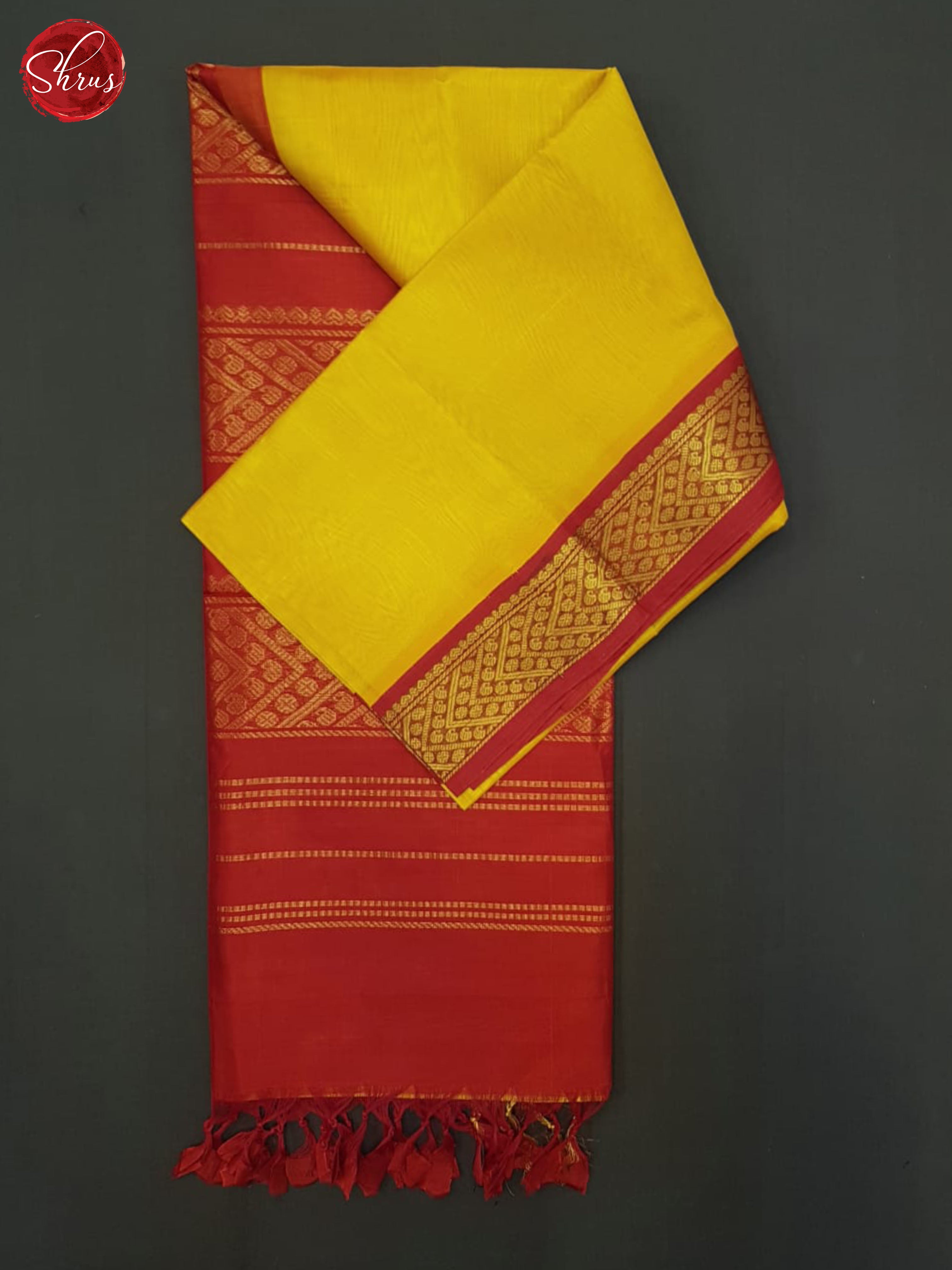 BHS25260 - Silk Cotton Saree - Shop on ShrusEternity.com
