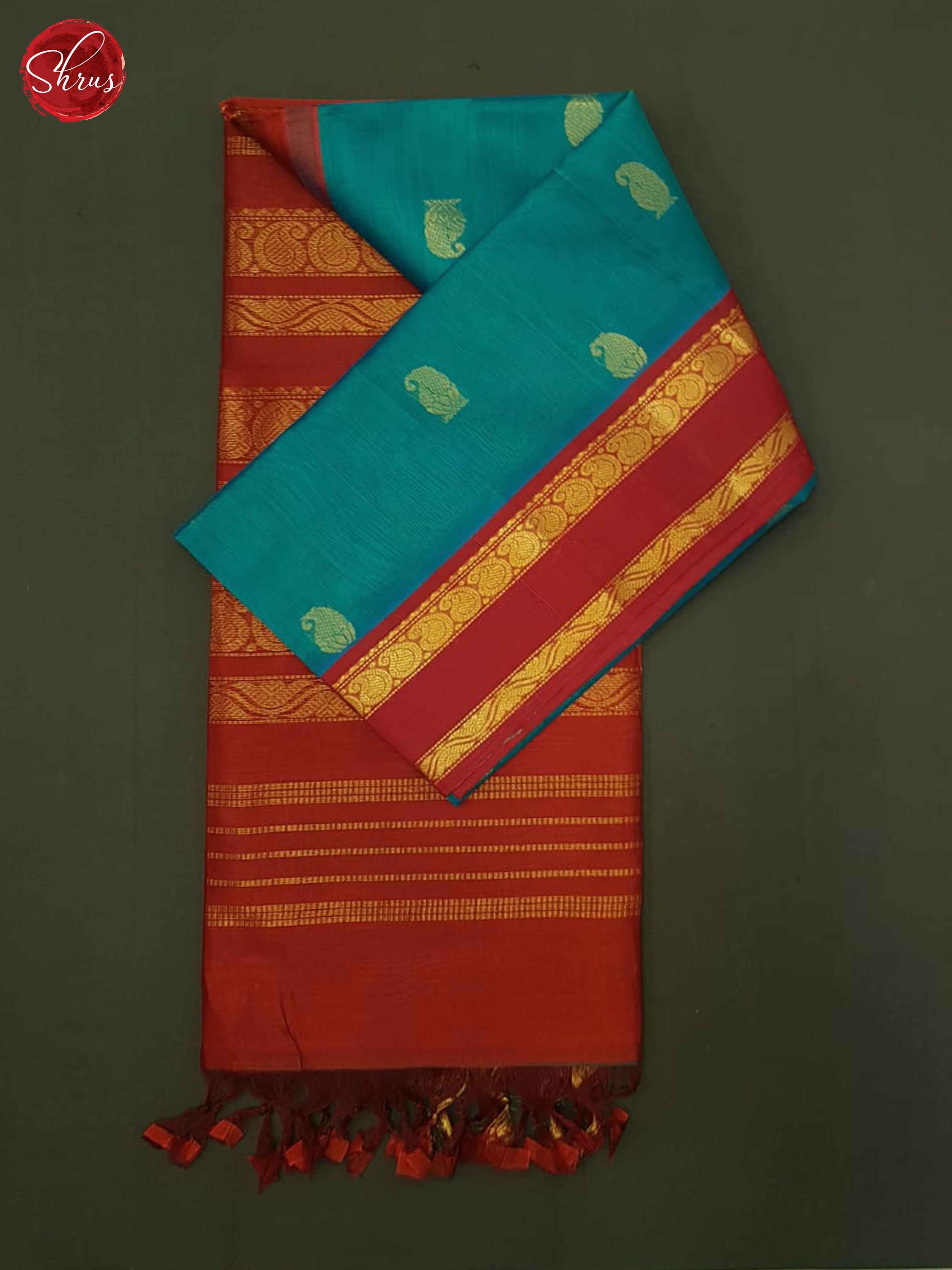 BHS25284 - Silk Cotton Saree - Shop on ShrusEternity.com