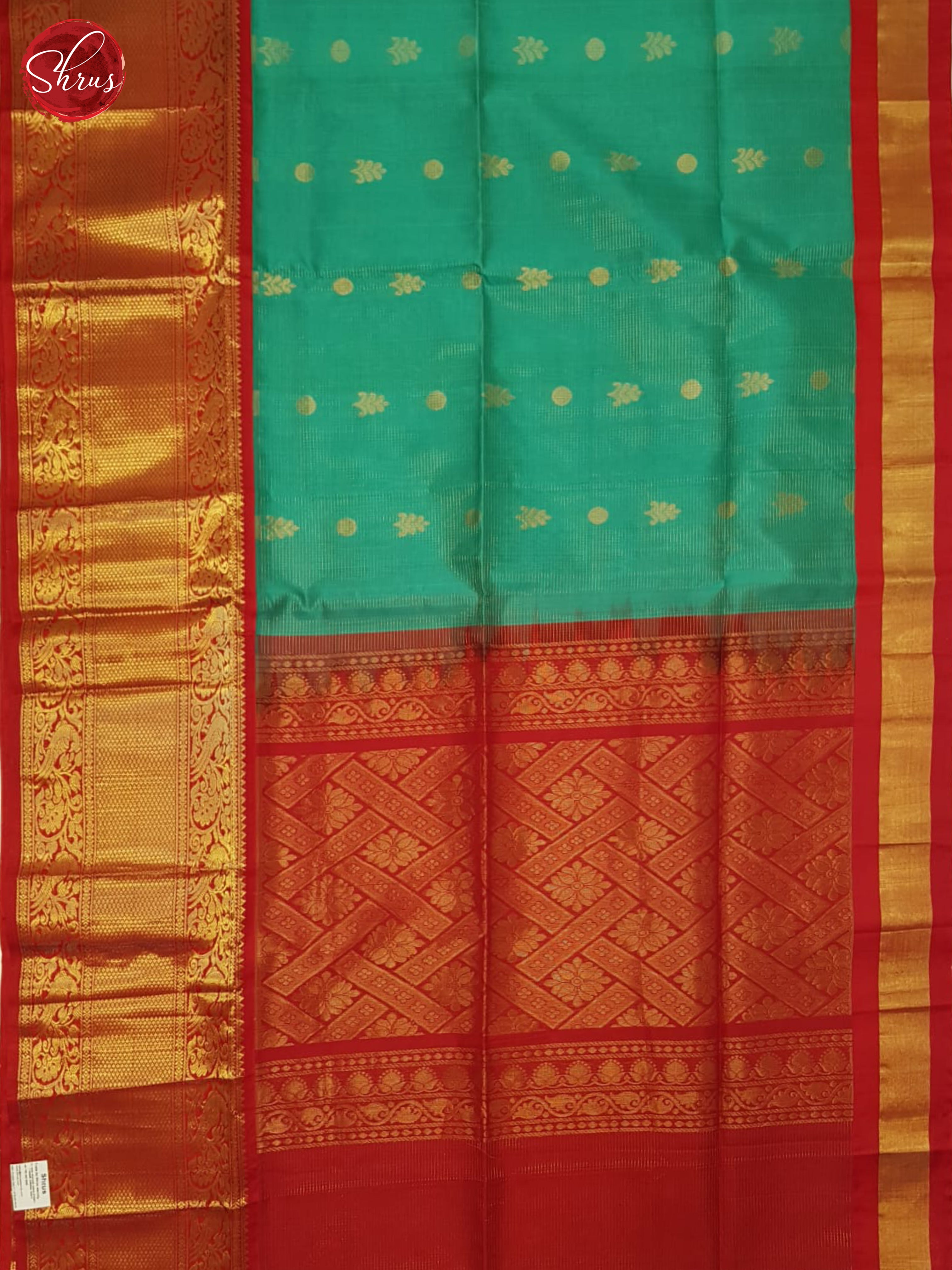 BHS26008 - Silk Cotton Saree - Shop on ShrusEternity.com