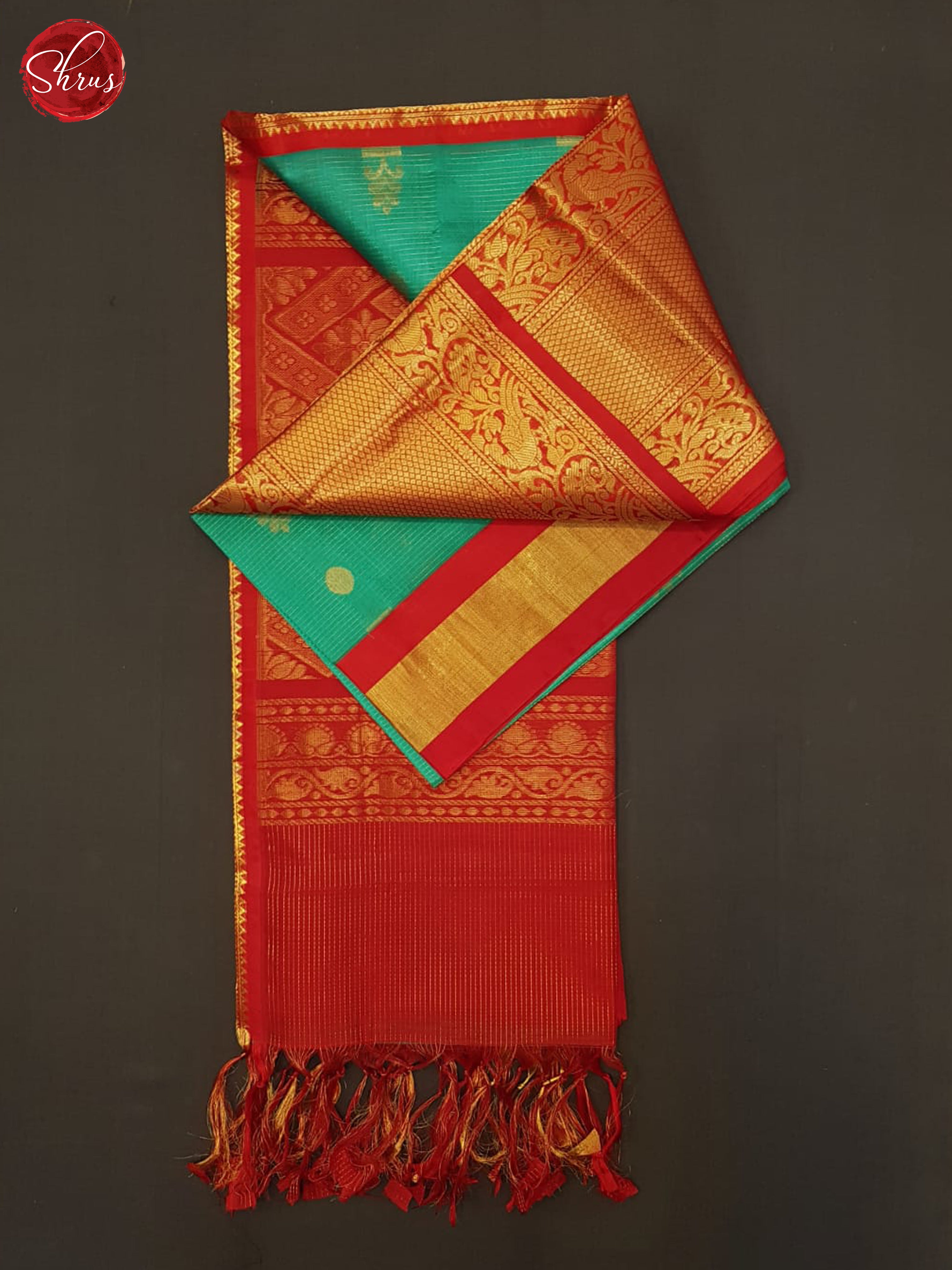 BHS26008 - Silk Cotton Saree - Shop on ShrusEternity.com