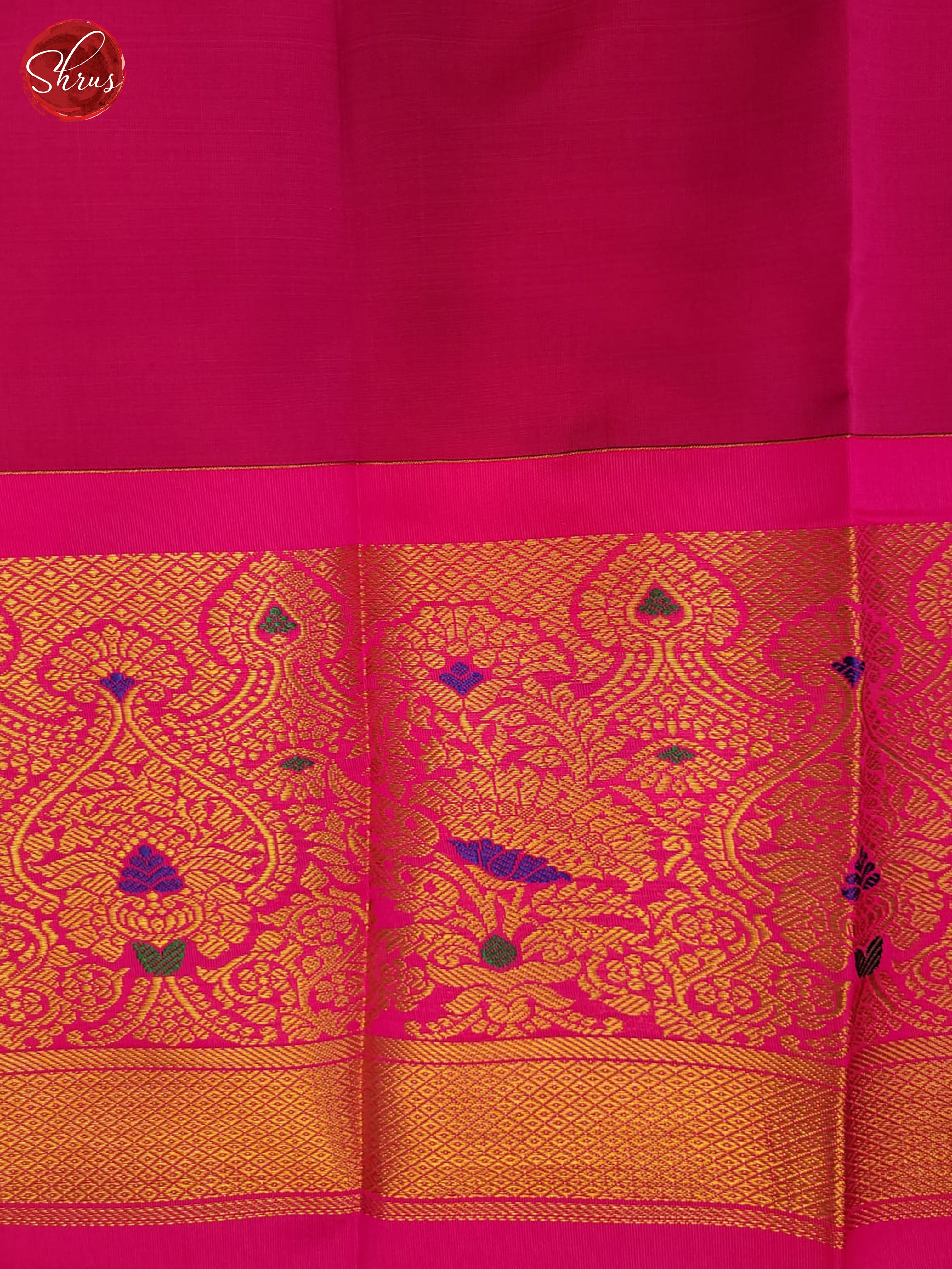 Green & Pink - Semi Kuppadam Saree - Shop on ShrusEternity.com
