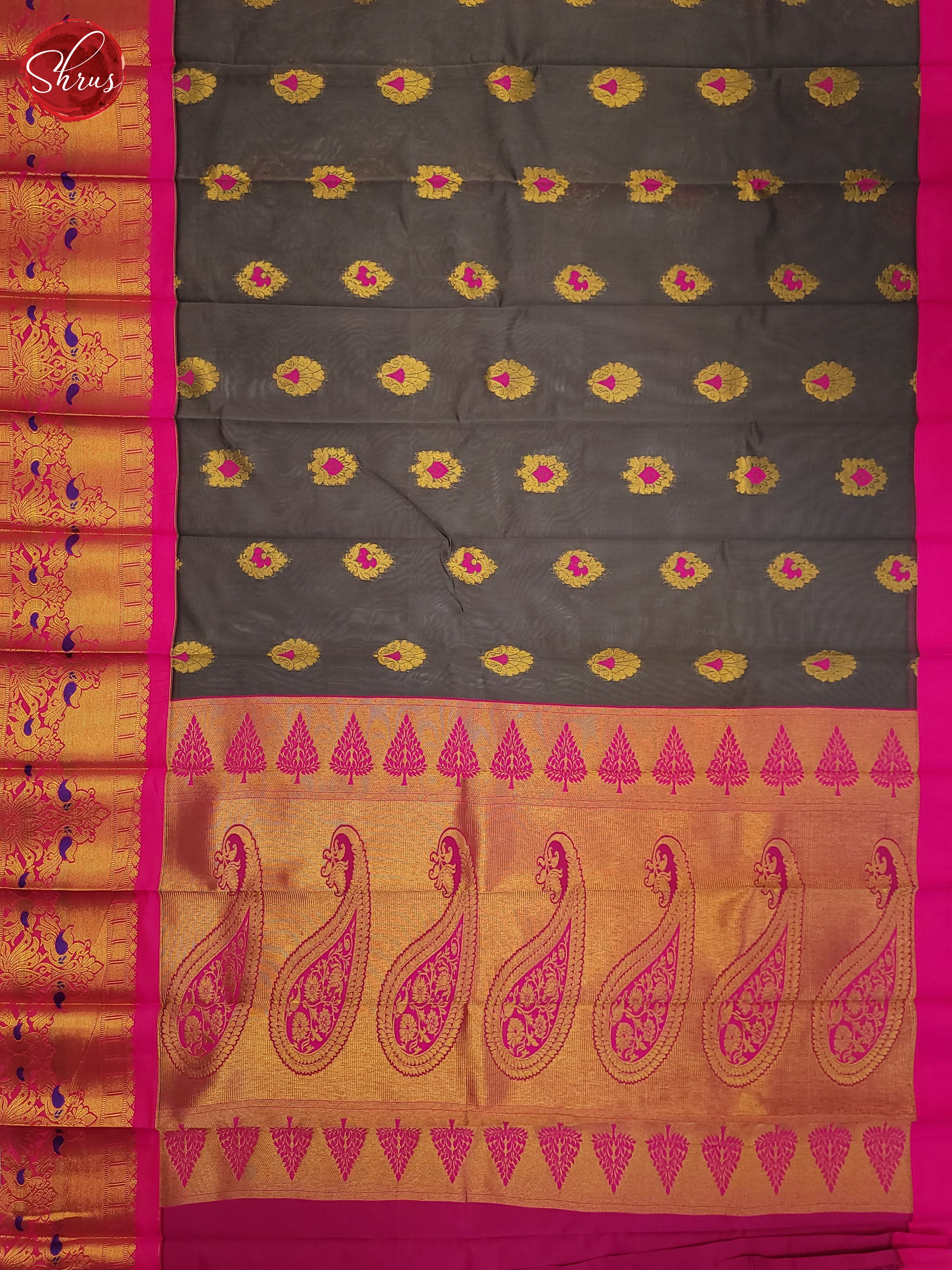 BHS26320 - Semi Kuppadam Saree - Shop on ShrusEternity.com