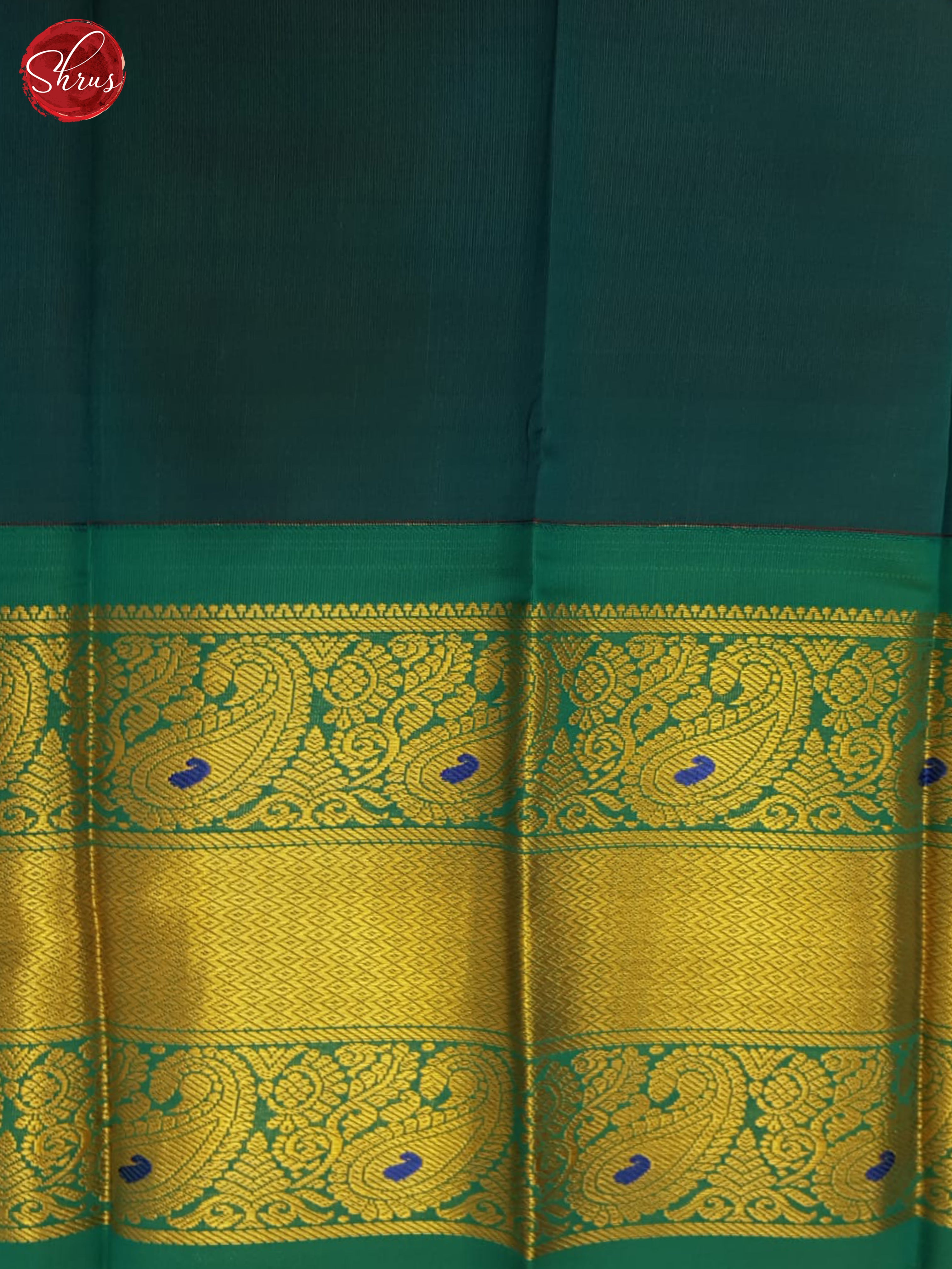 Red & Green - Semi Kuppadam Saree - Shop on ShrusEternity.com