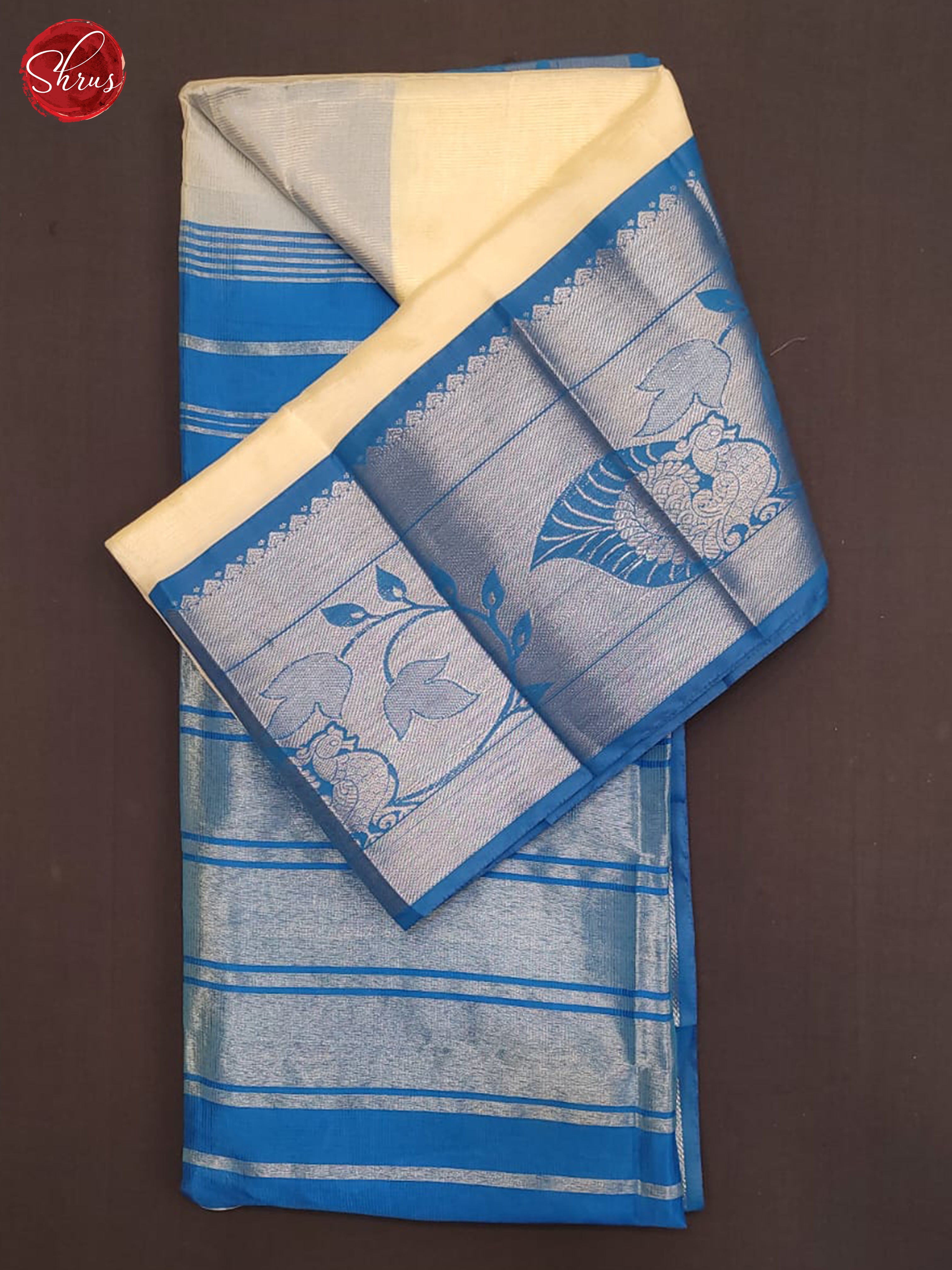 BHS26356 - Silkcotton-halfpure Saree - Shop on ShrusEternity.com
