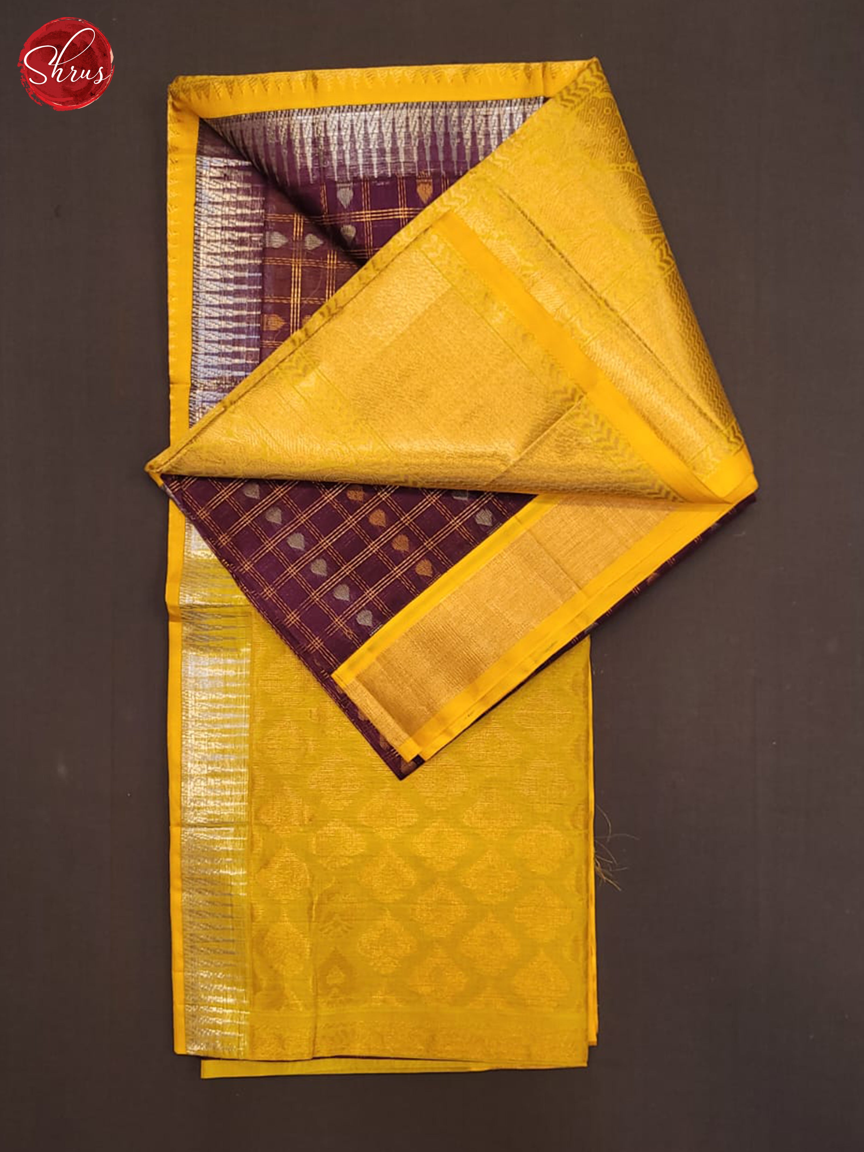 BHS26450 - Silk Cotton Saree - Shop on ShrusEternity.com