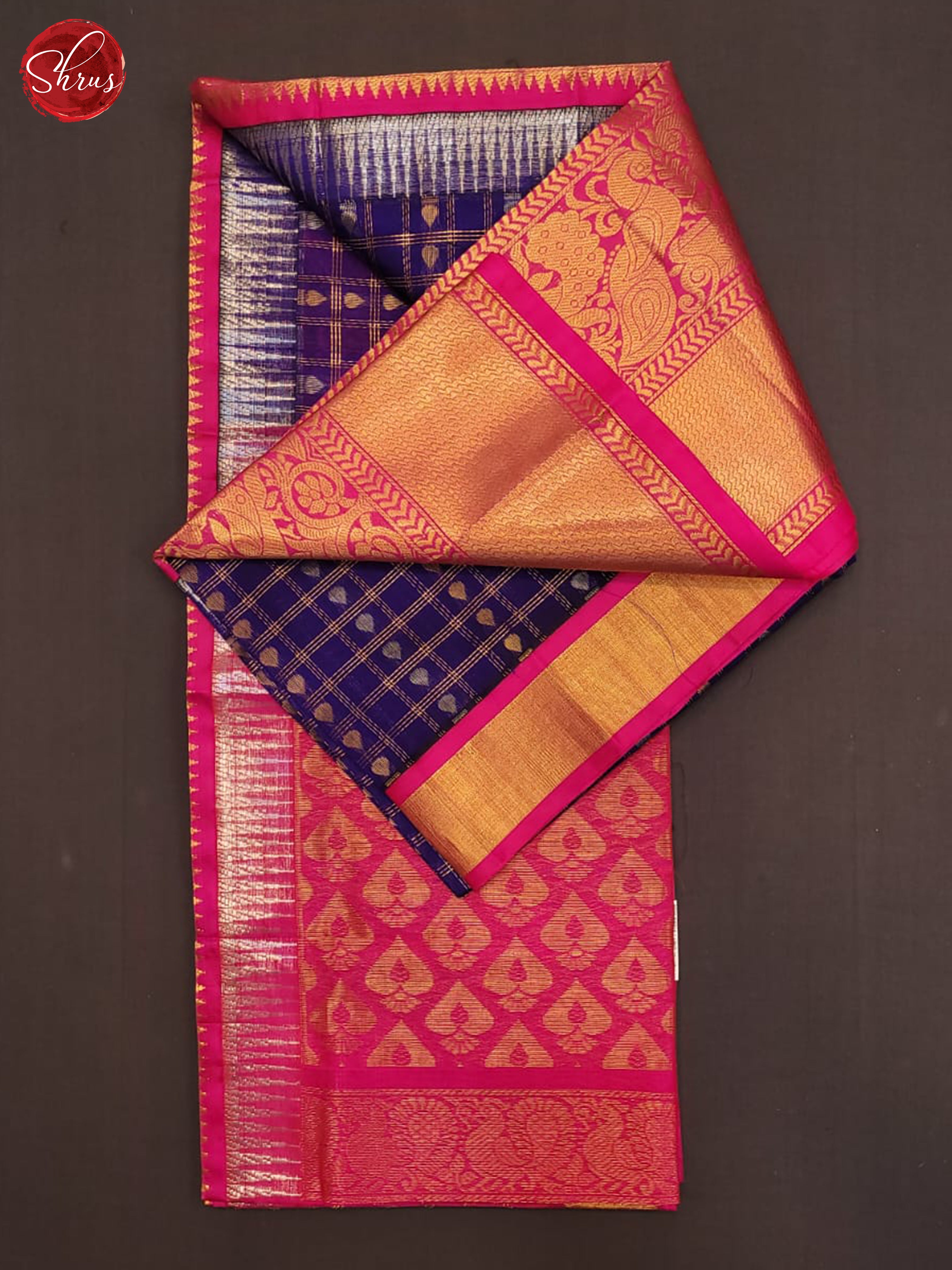 BHS26455 - Silk Cotton Saree - Shop on ShrusEternity.com