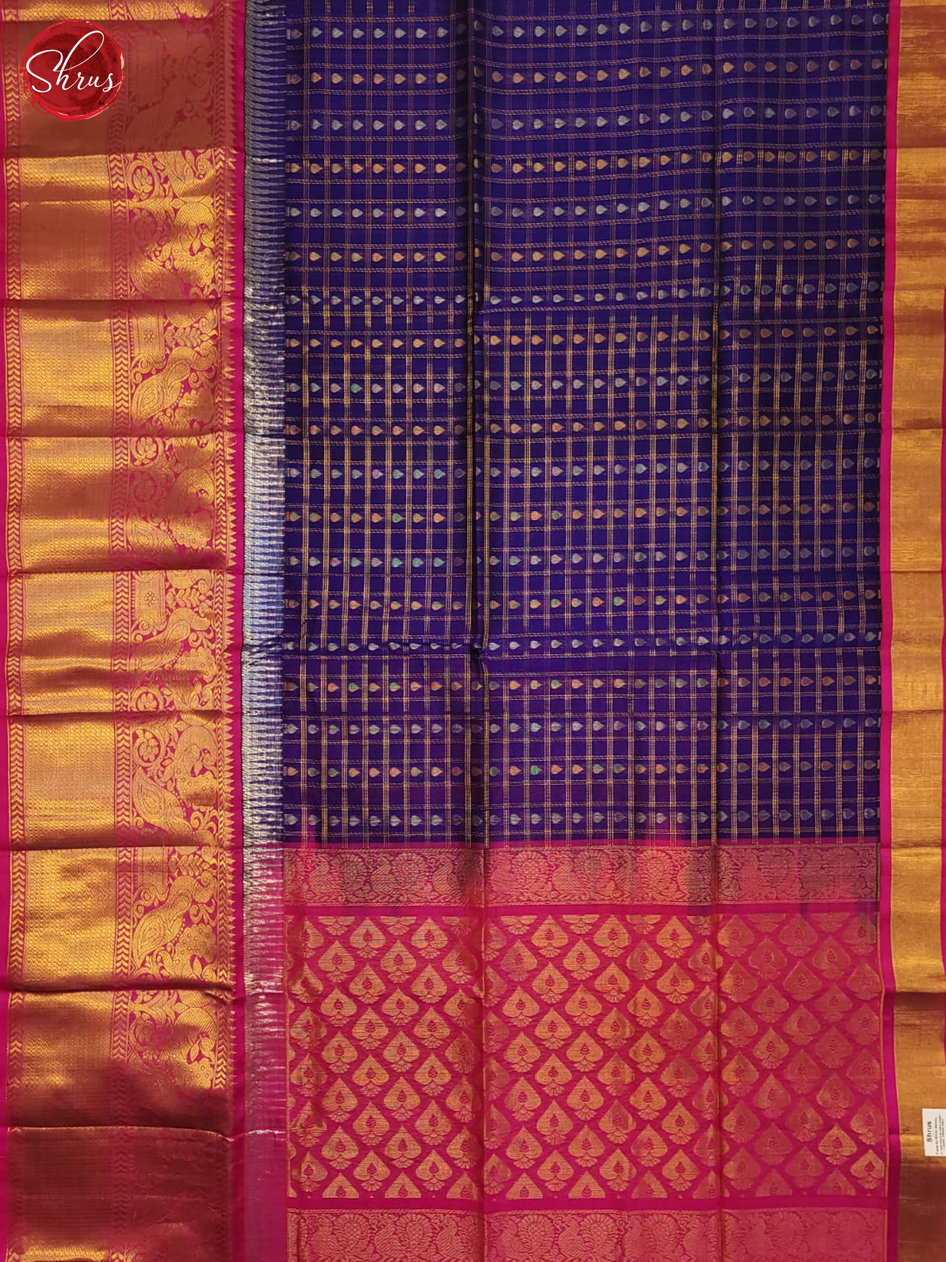 BHS26455 - Silk Cotton Saree - Shop on ShrusEternity.com