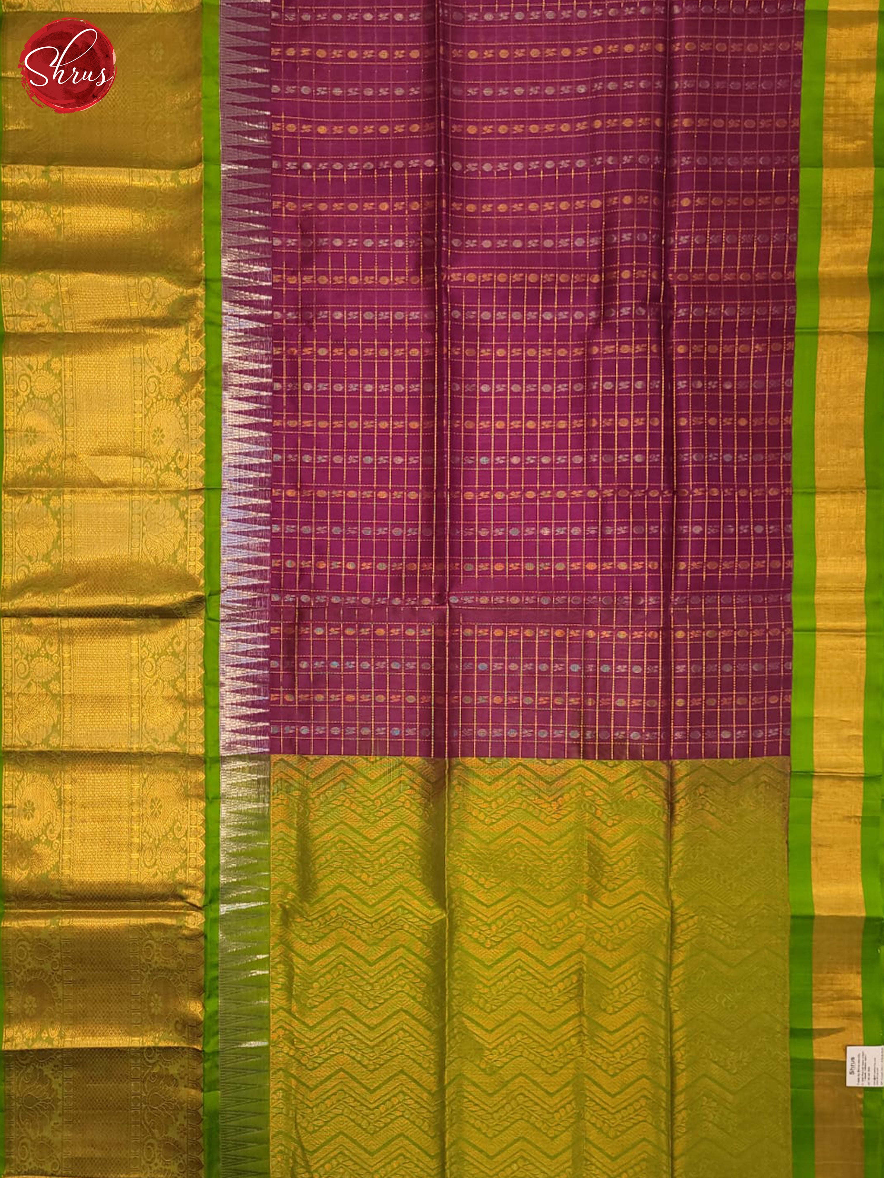 BHS26459 - Silk Cotton Saree - Shop on ShrusEternity.com