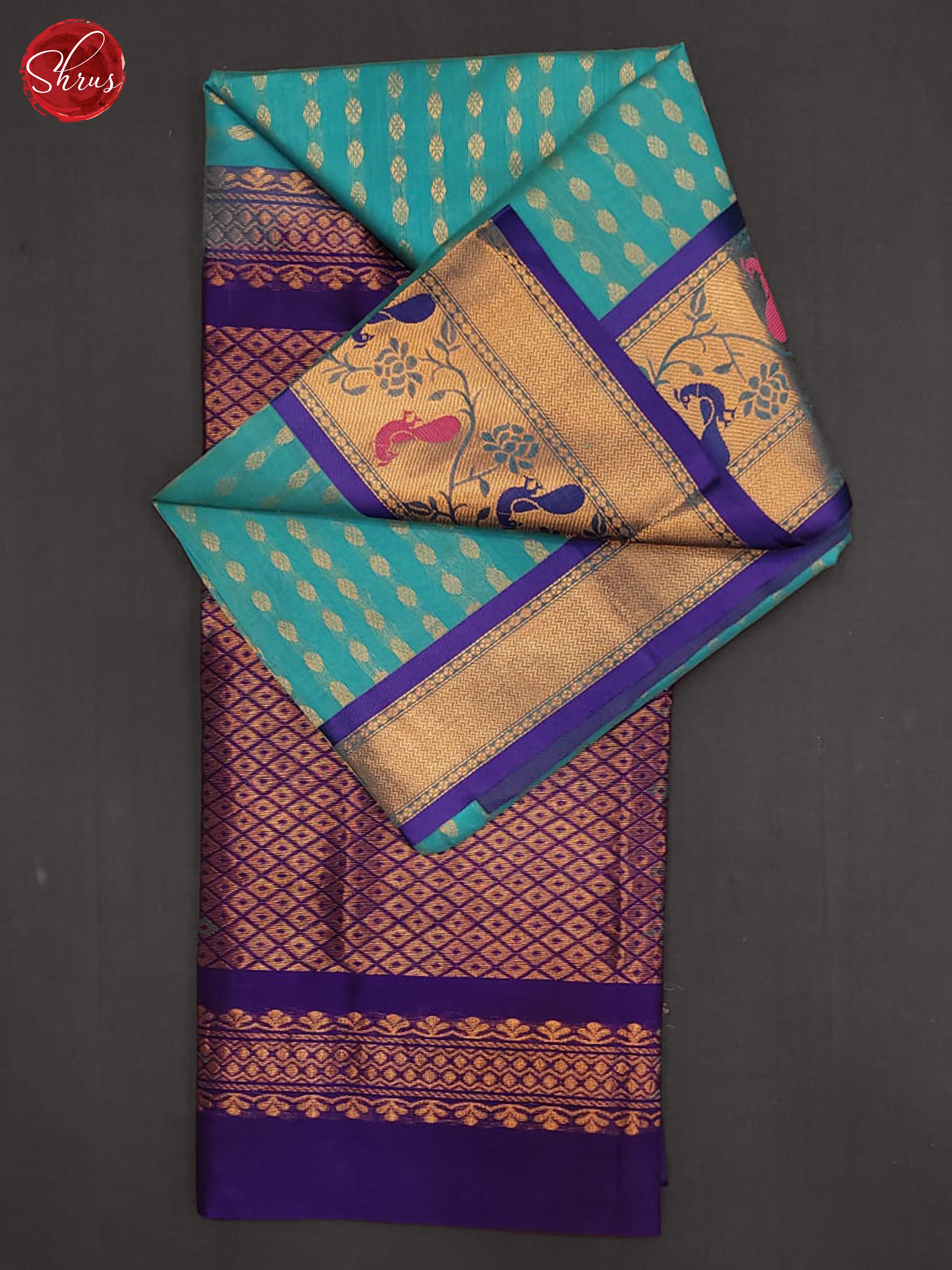 BHS26472 - Silk Cotton Saree - Shop on ShrusEternity.com