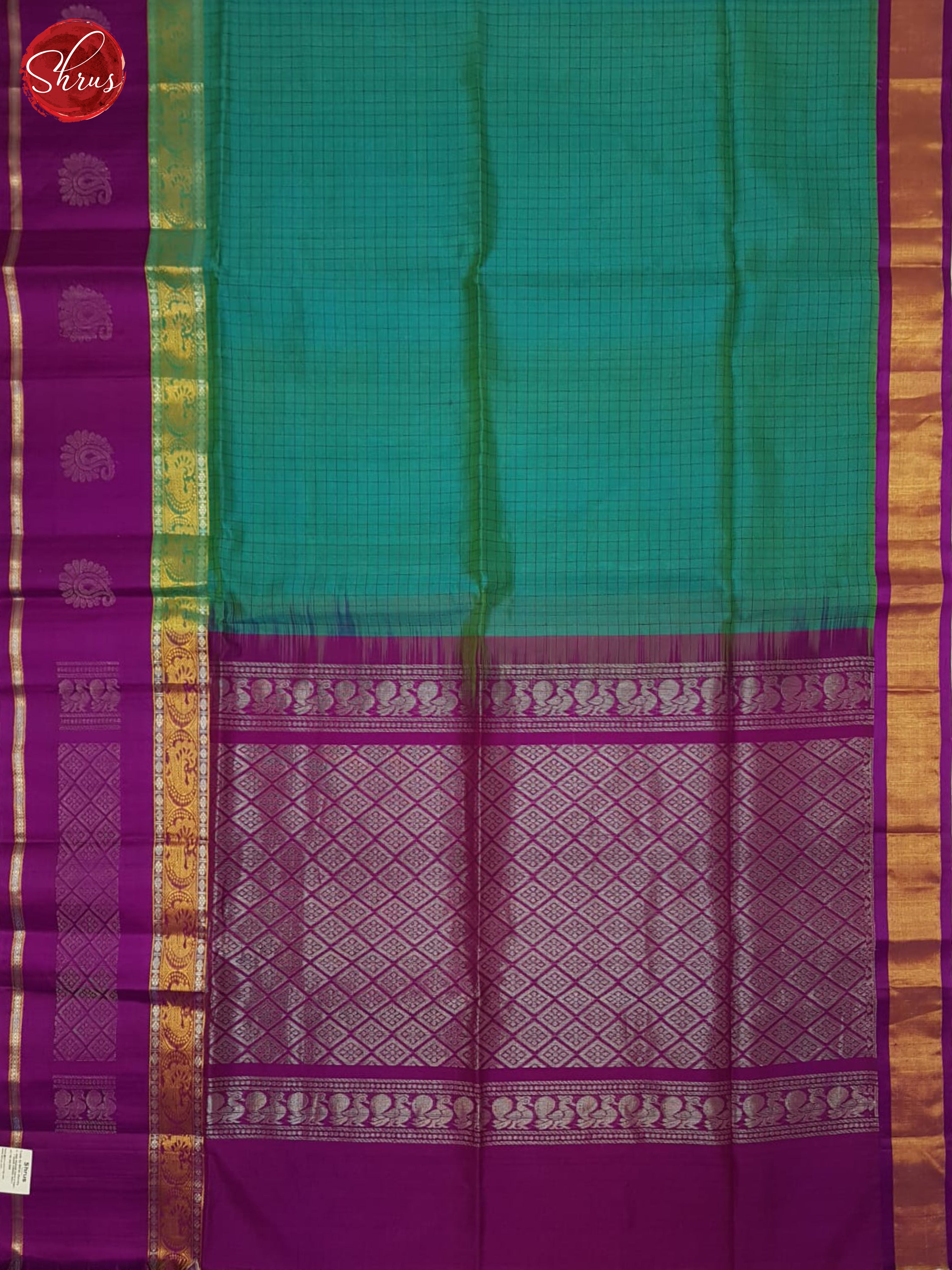 BHS28033 - Silk Cotton Saree - Shop on ShrusEternity.com