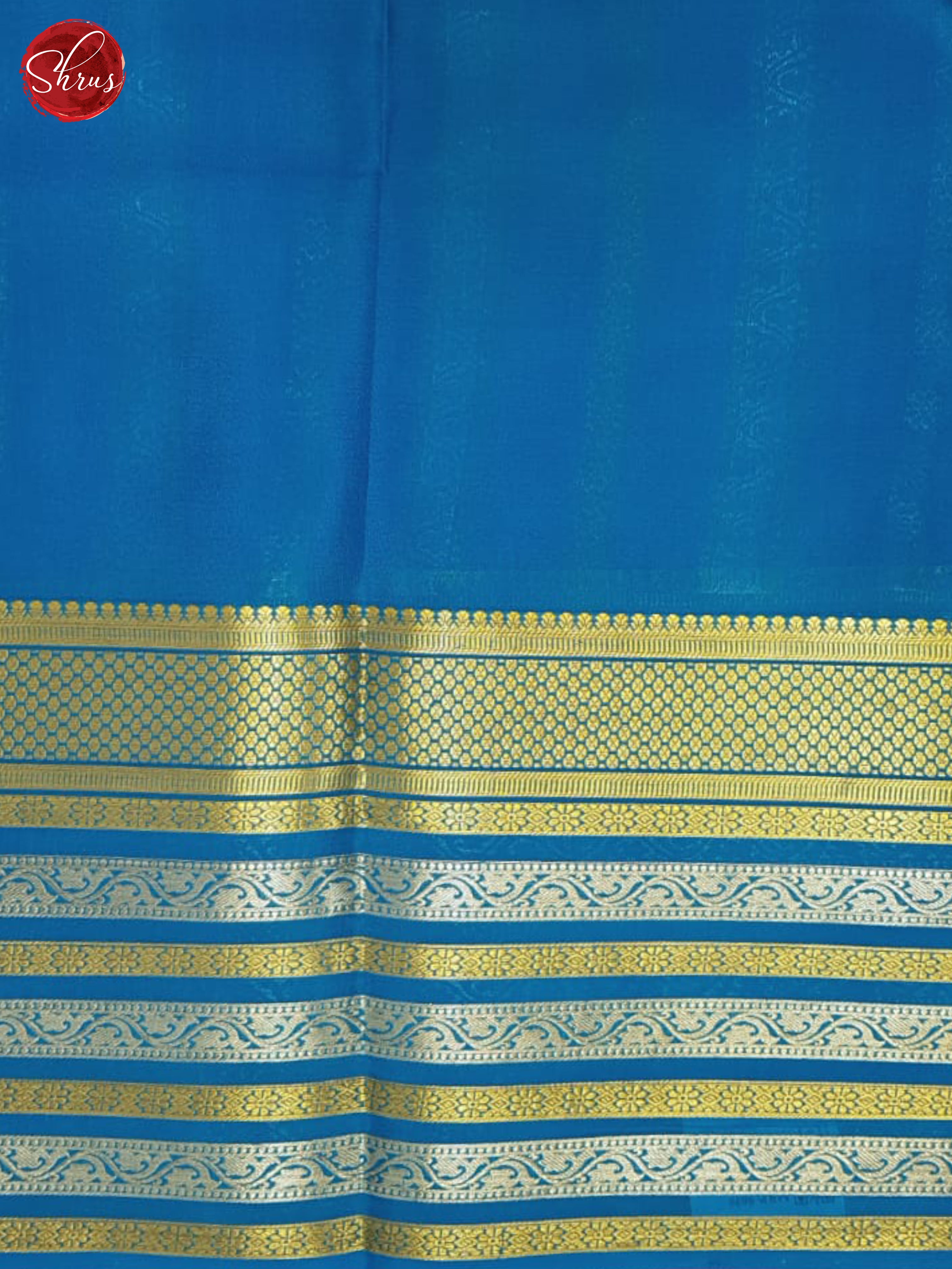 Lavender & Blue- Mysore Silk Saree - Shop on ShrusEternity.com