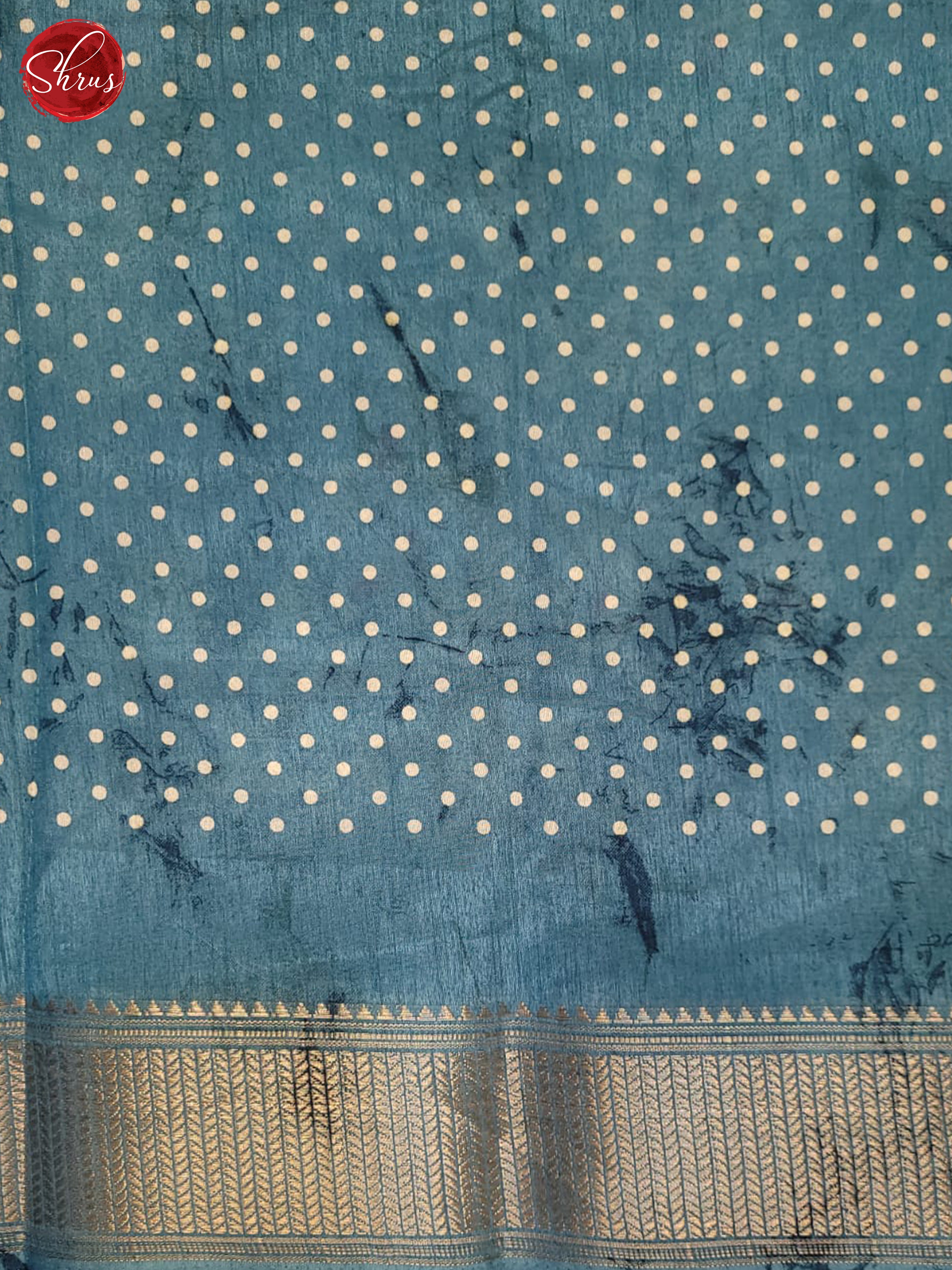 Blue(Single Tone)- Semi Crepe Saree - Shop on ShrusEternity.com