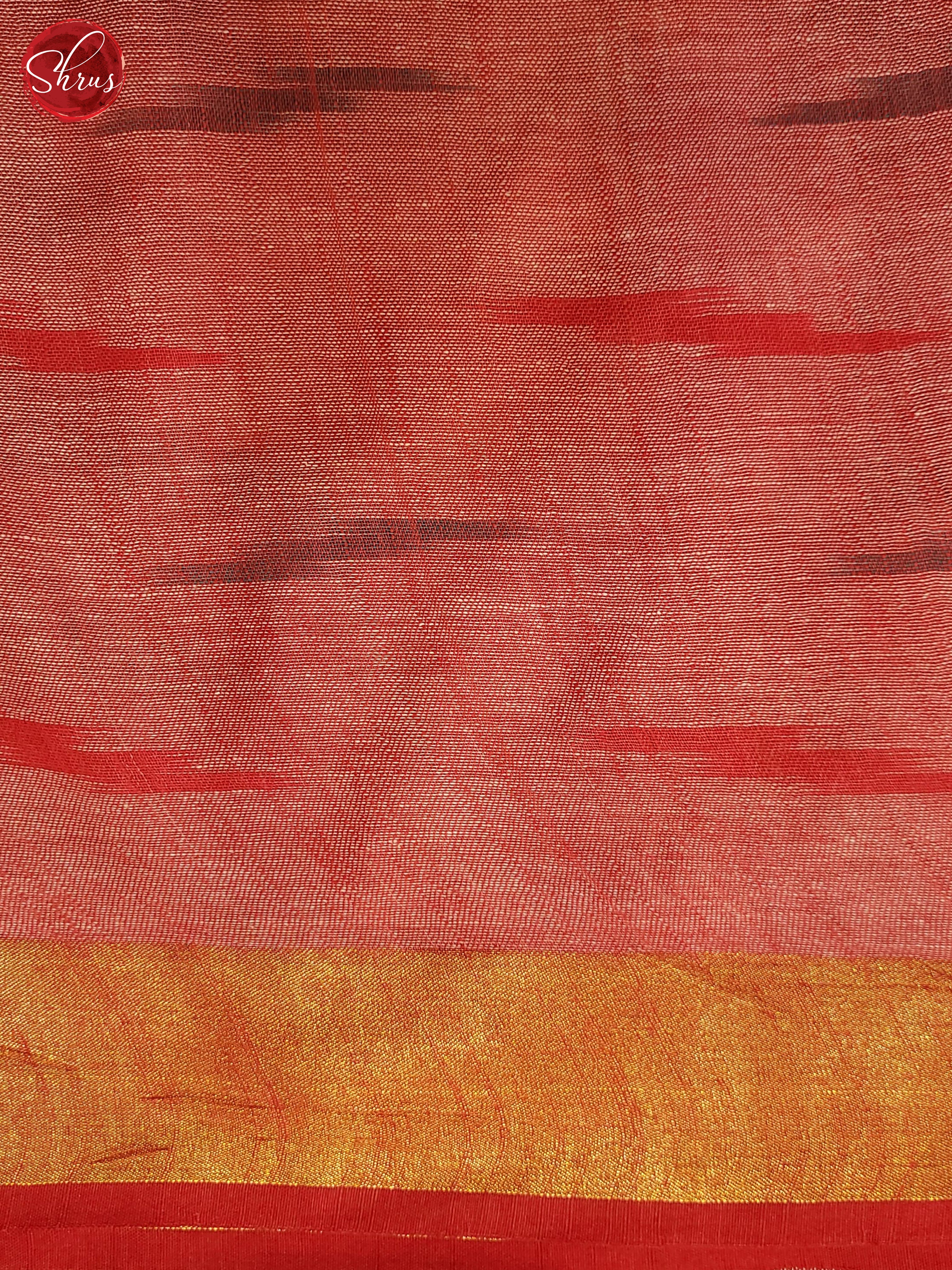 Yellow & Red - Semi Ikkat Saree - Shop on ShrusEternity.com