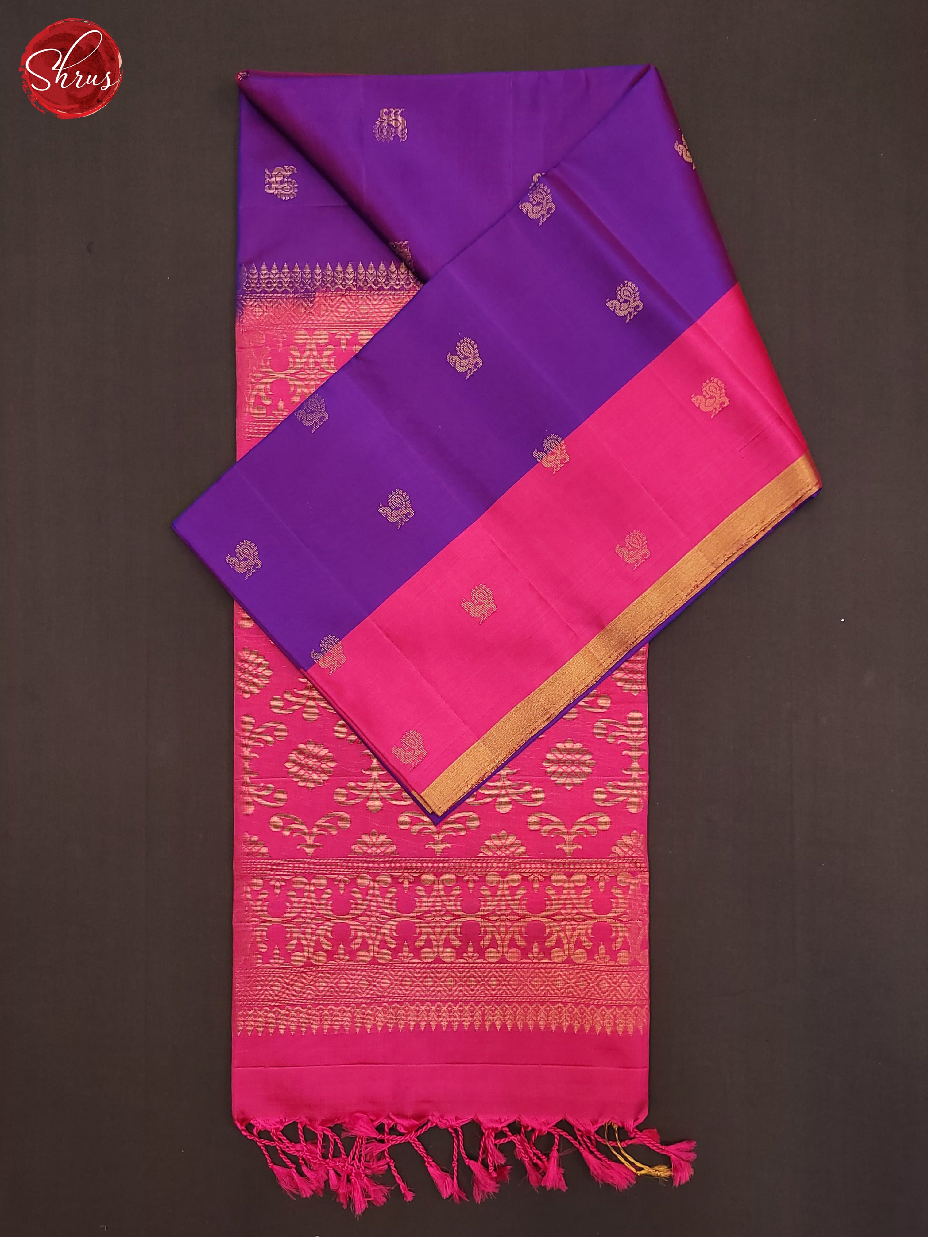 BIS07001 - Softsilk-halfpure Saree - Shop on ShrusEternity.com