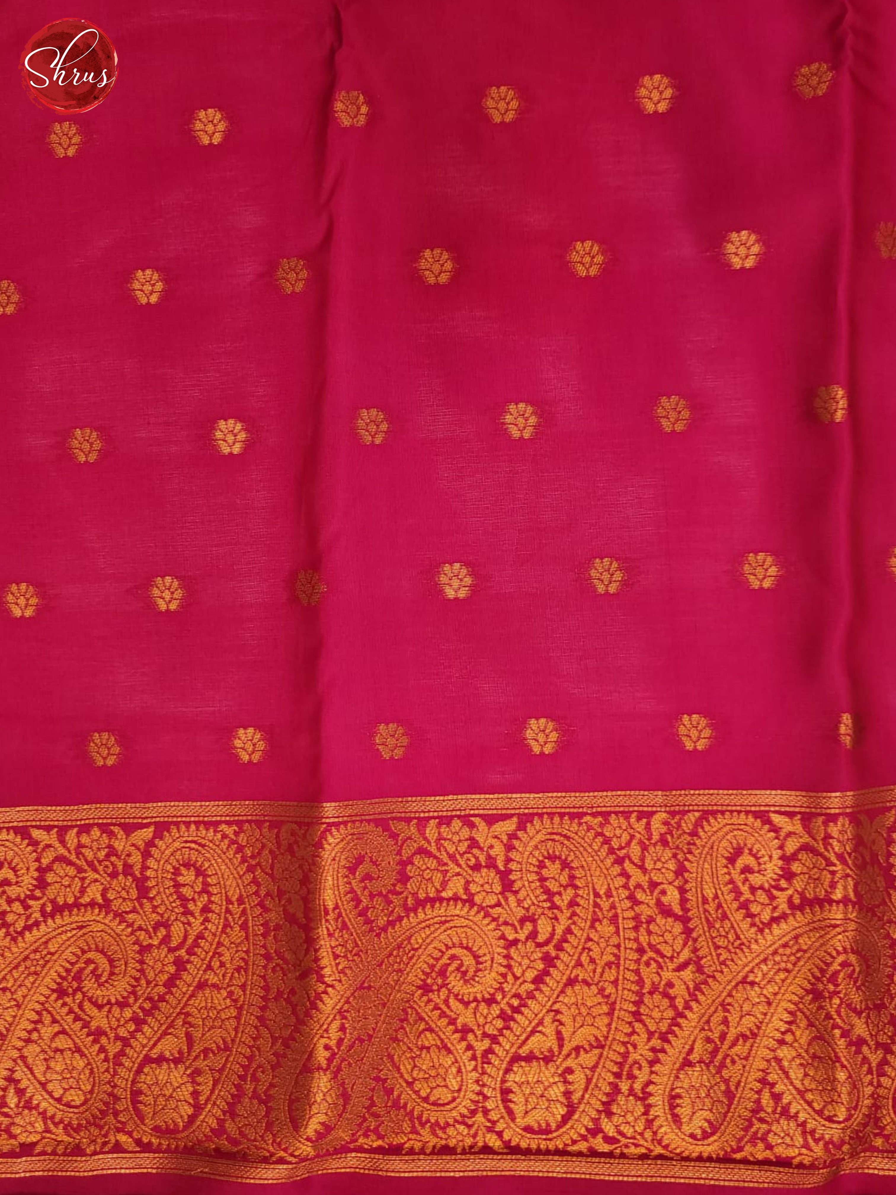 Blue, Navy blue, pink - Semi Softsilk Saree - Shop on ShrusEternity.com