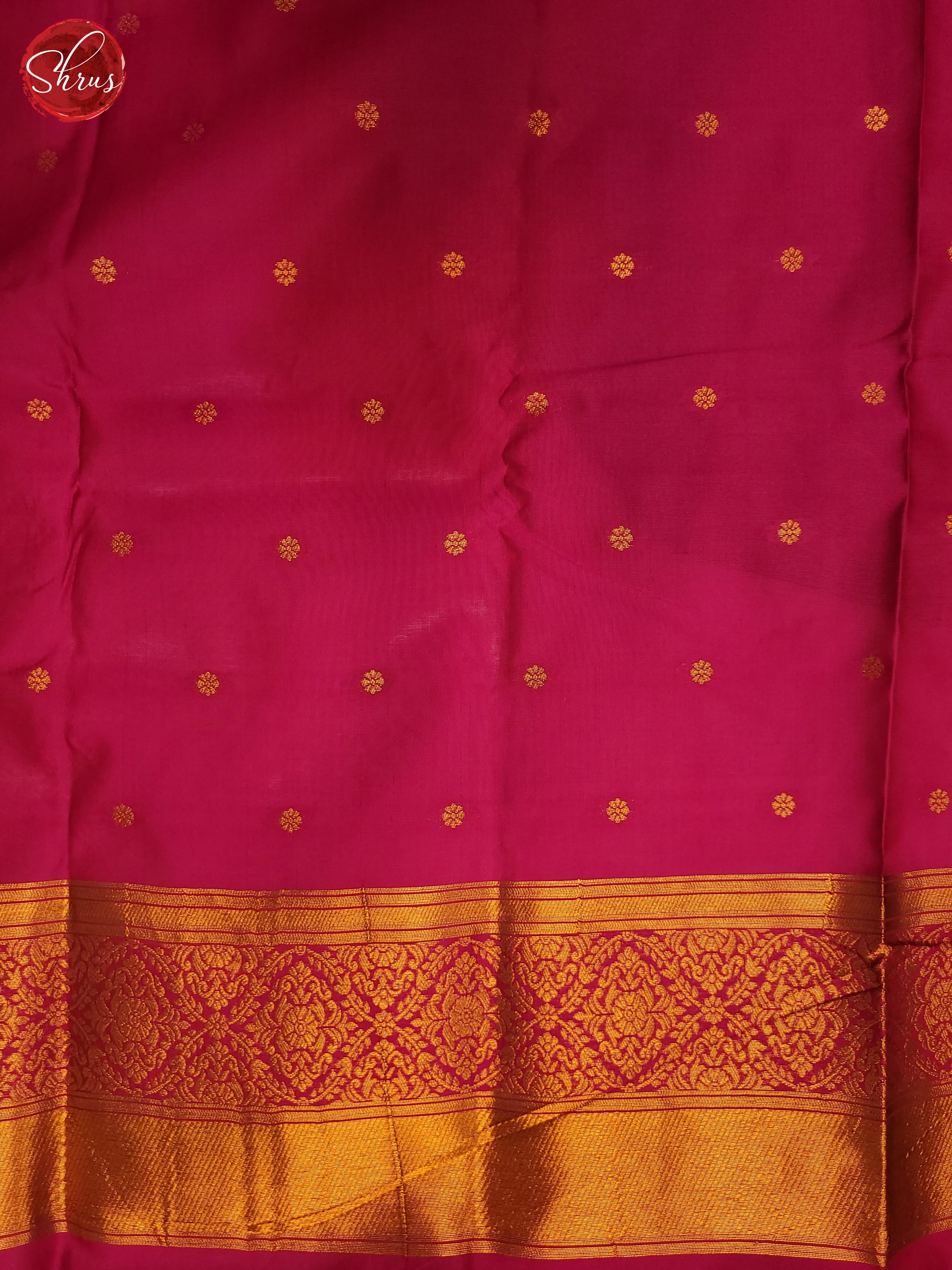 Light Blue, Navy Blue & Dark Pink- Semi Soft Silk Saree - Shop on ShrusEternity.com