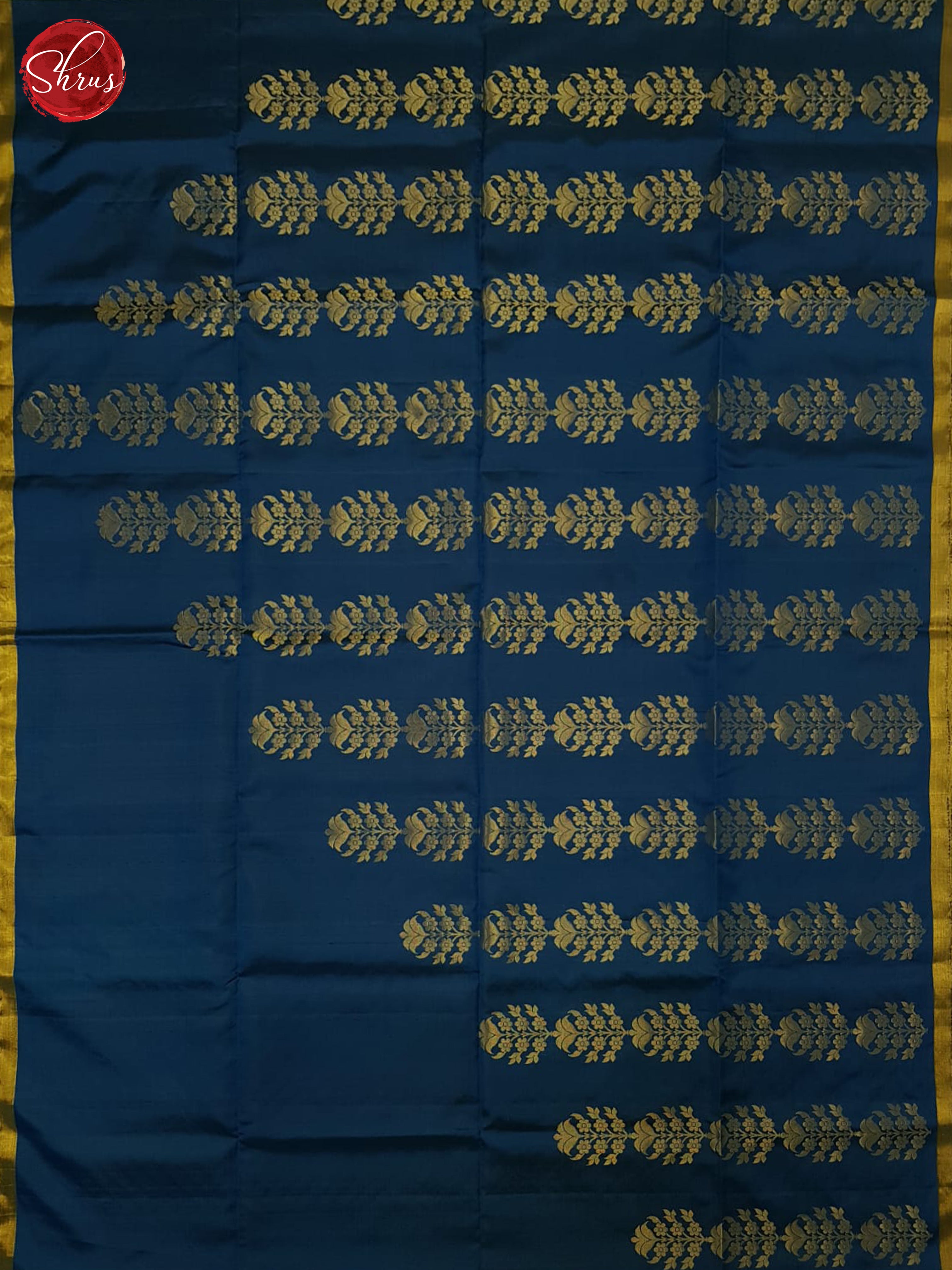 Peacock Blue & Purple - Soft silk Saree - Shop on ShrusEternity.com