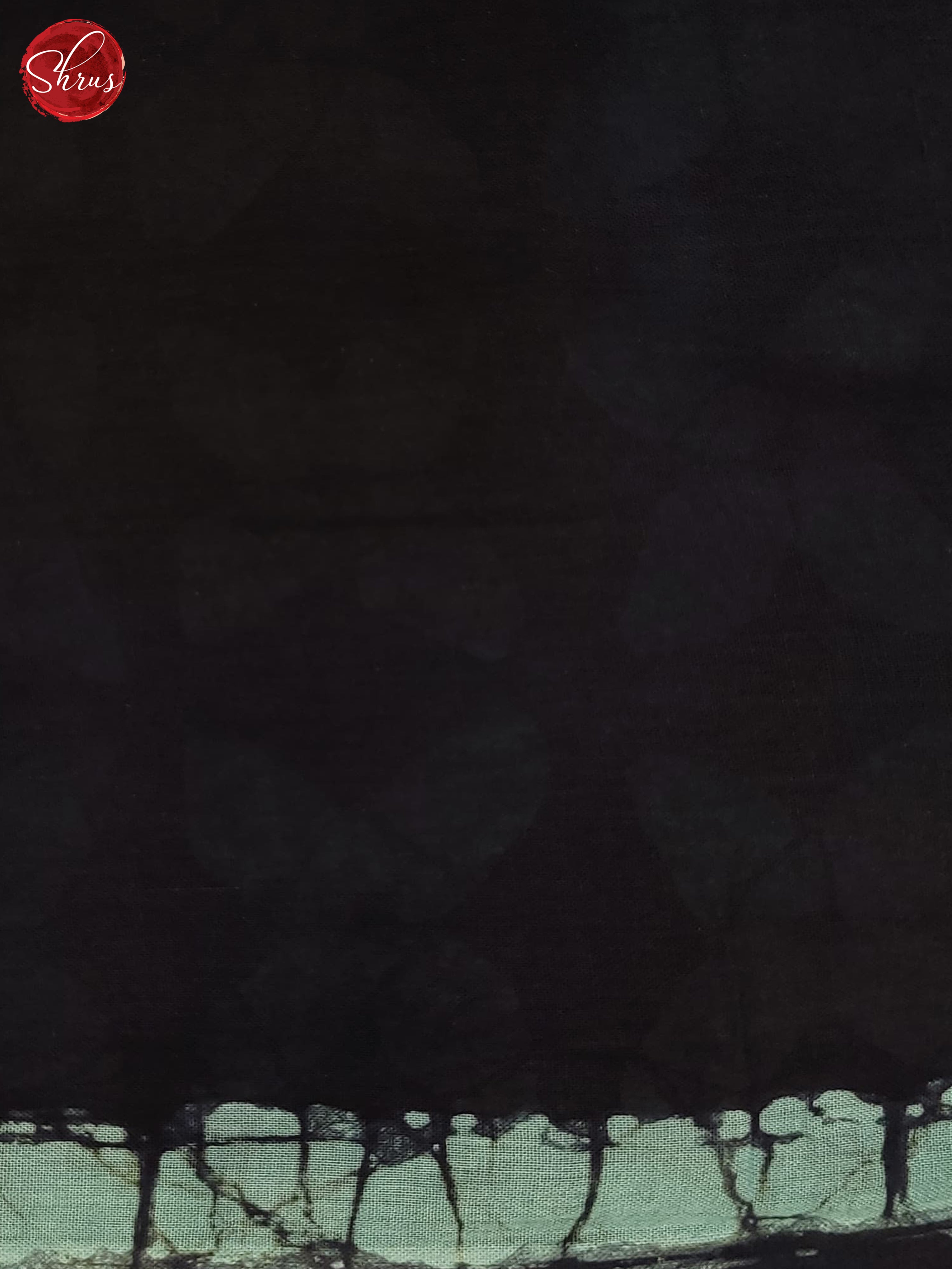 Navy Blue(Single Tone) - Jaipur cotton Saree - Shop on ShrusEternity.com