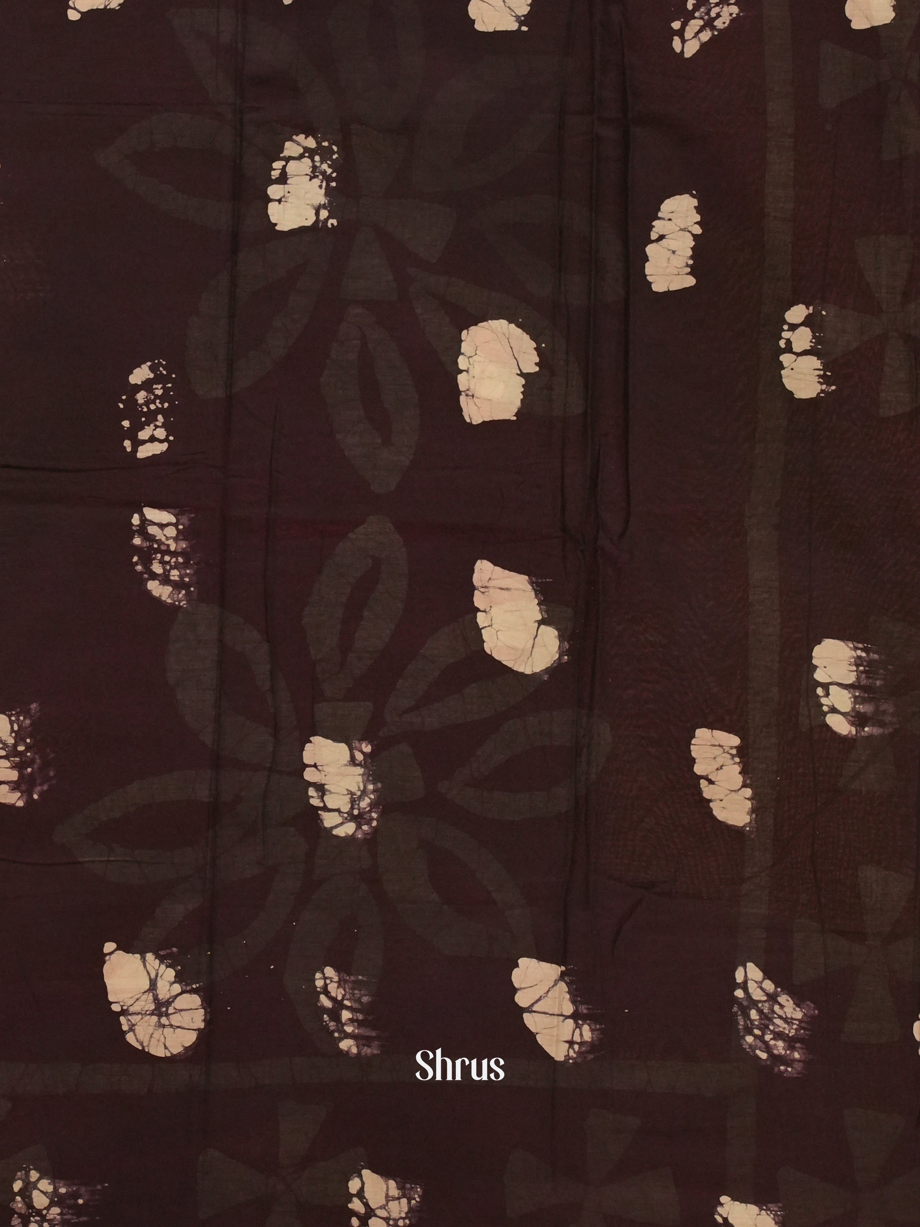 Brown & Pink - Jaipur cotton Saree - Shop on ShrusEternity.com