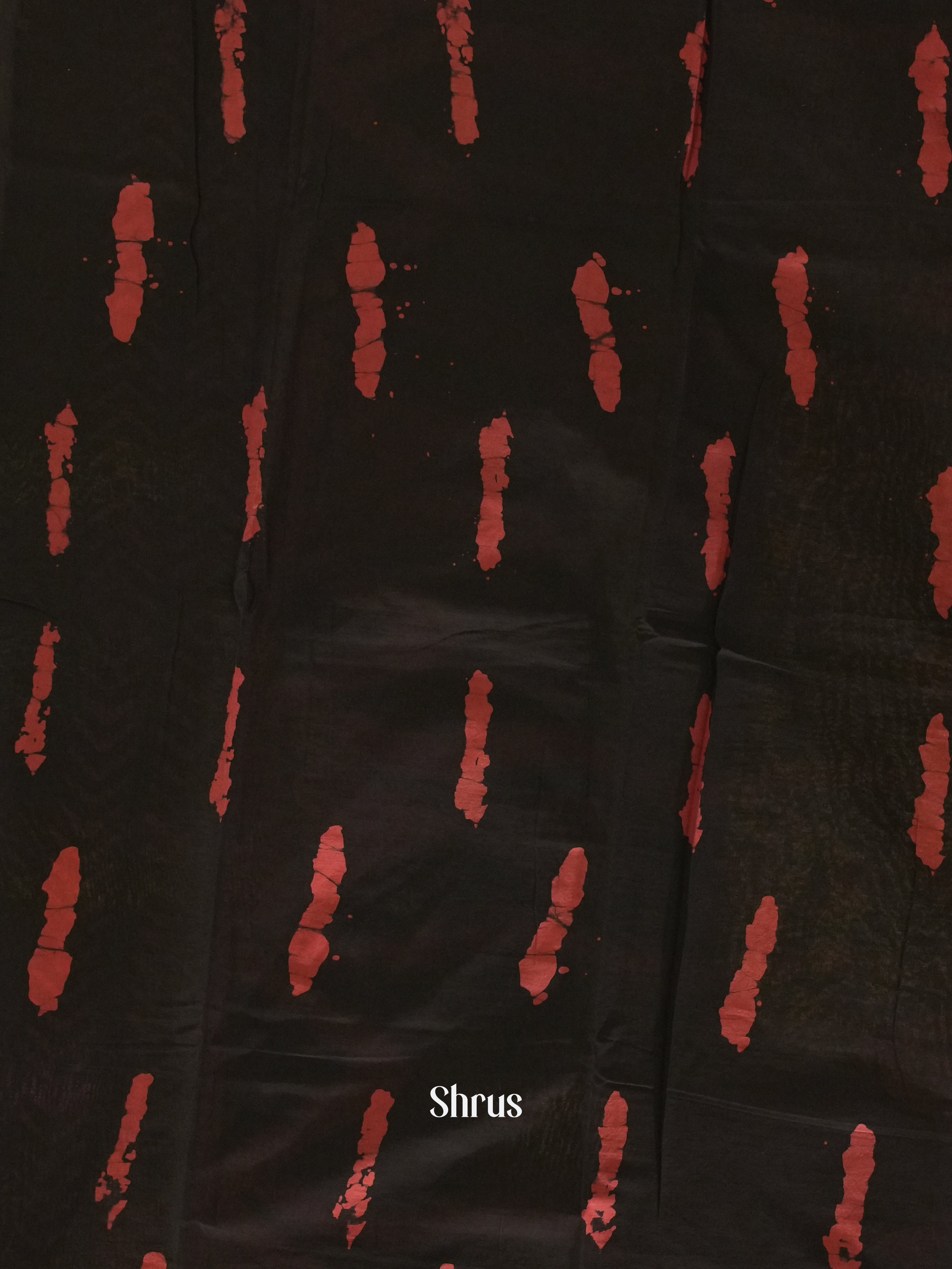 Black - Jaipur cotton Saree - Shop on ShrusEternity.com