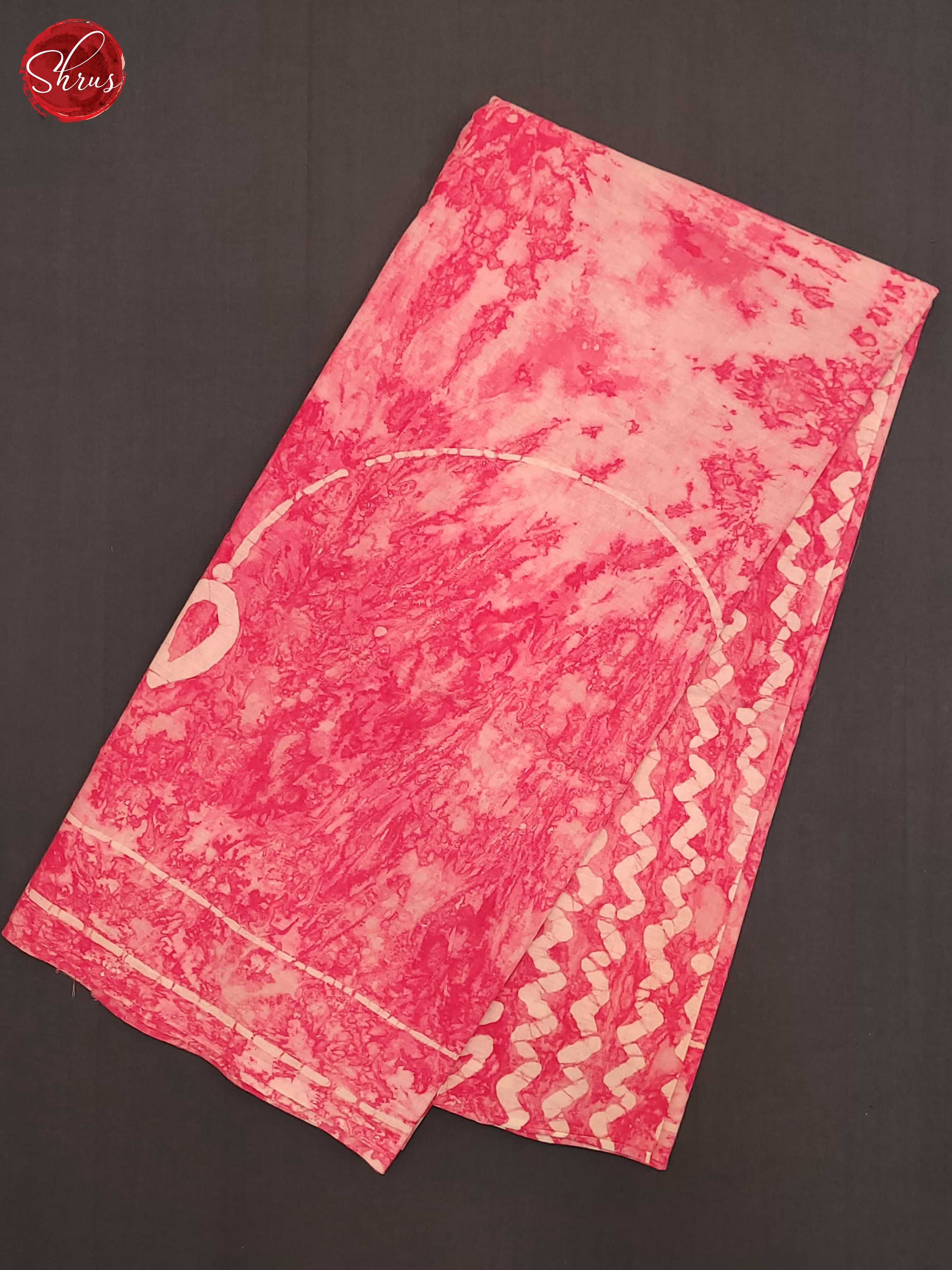 PInk(single Tone) - Jaipur cotton Saree - Shop on ShrusEternity.com