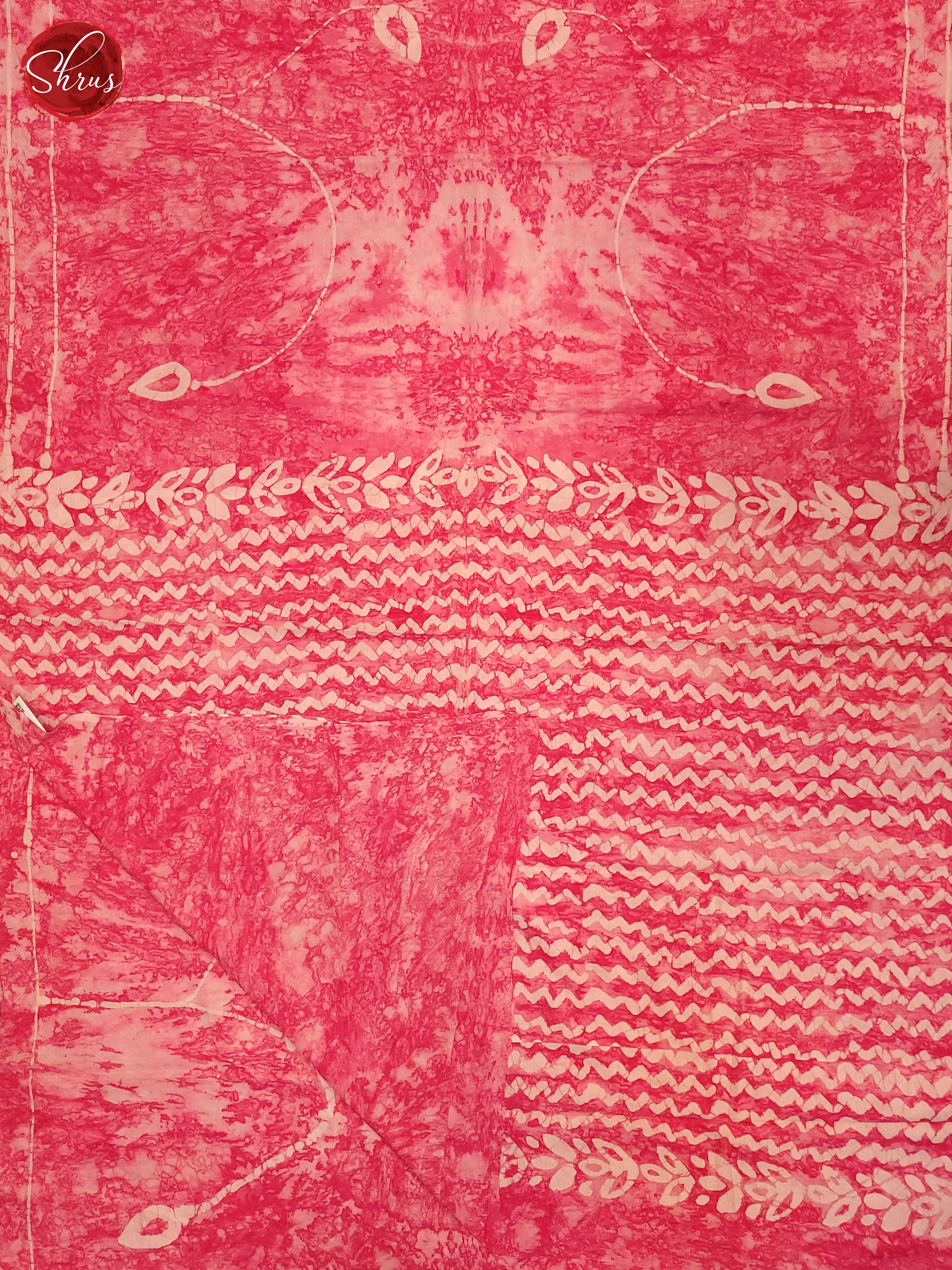 PInk(single Tone) - Jaipur cotton Saree - Shop on ShrusEternity.com