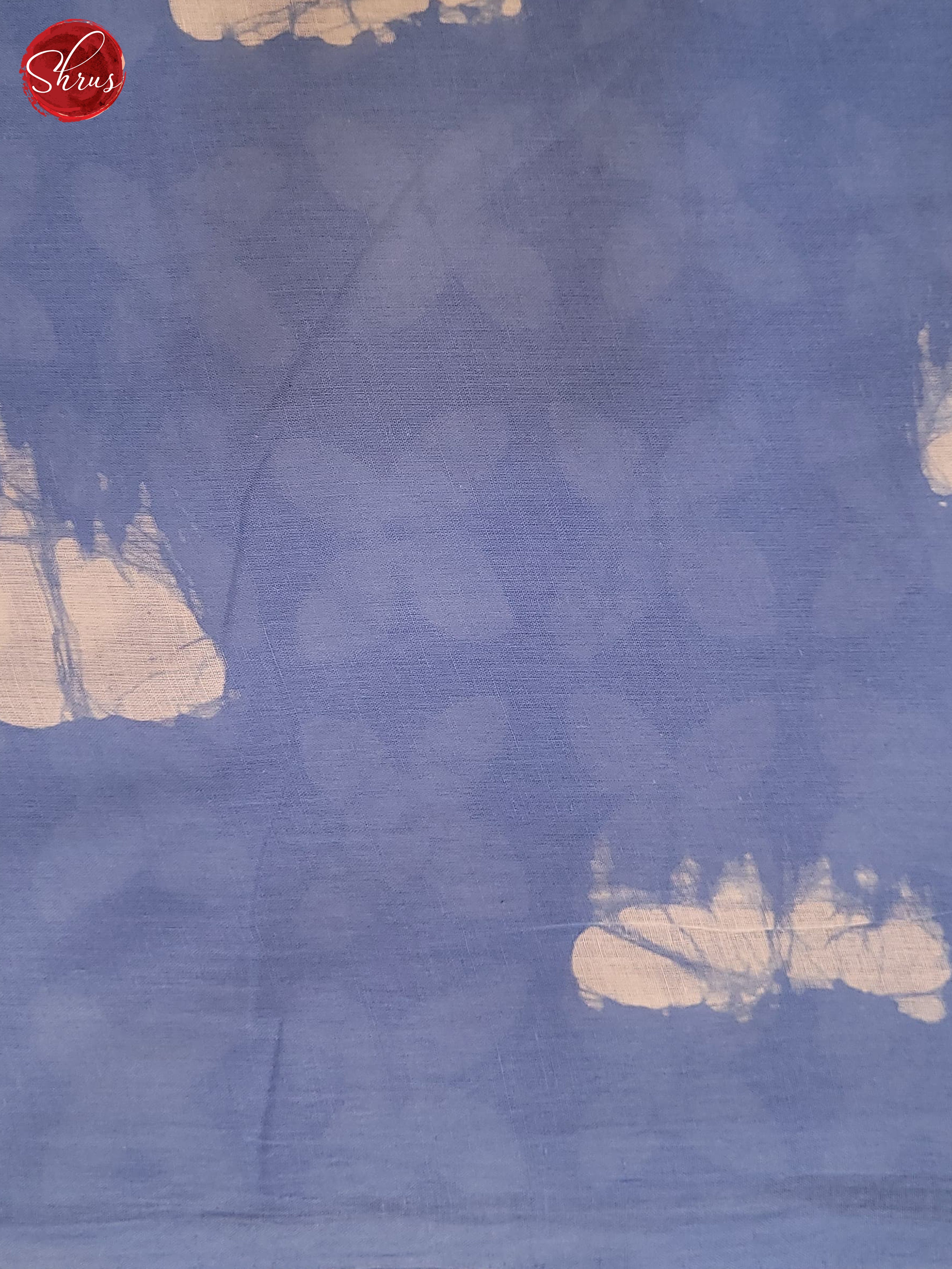 Blue & White - Jaipur cotton Saree - Shop on ShrusEternity.com