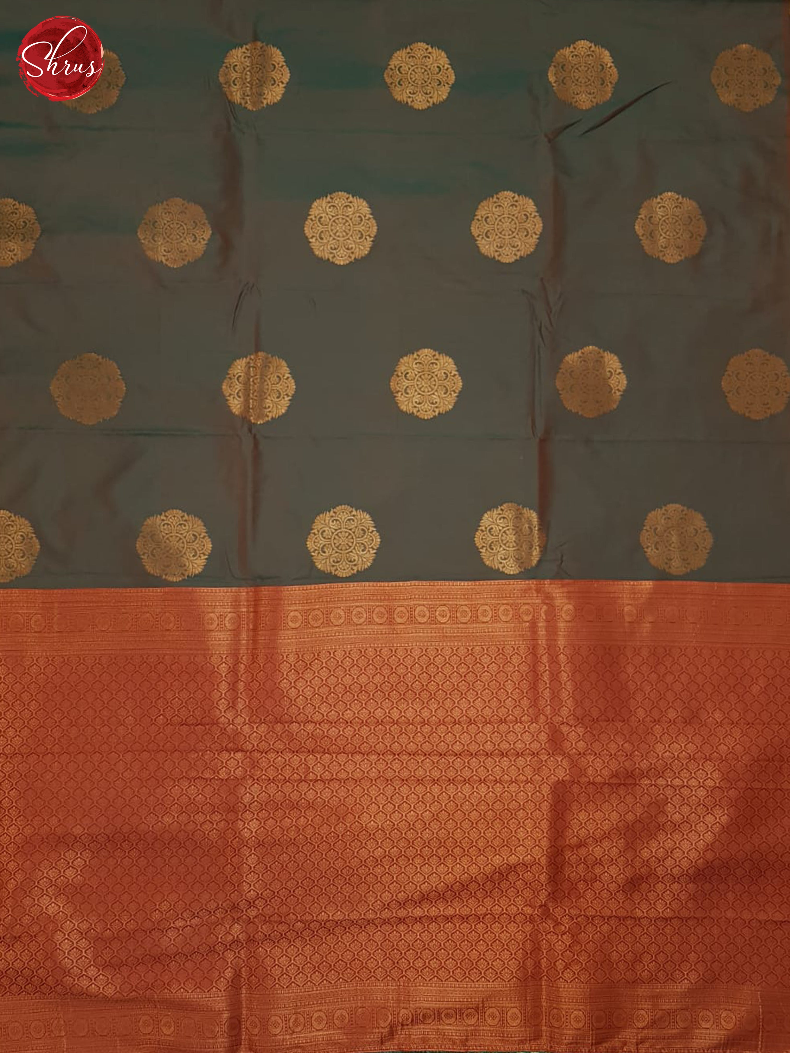 Double Shaded Green & Pink - Semi soft silk Saree - Shop on ShrusEternity.com