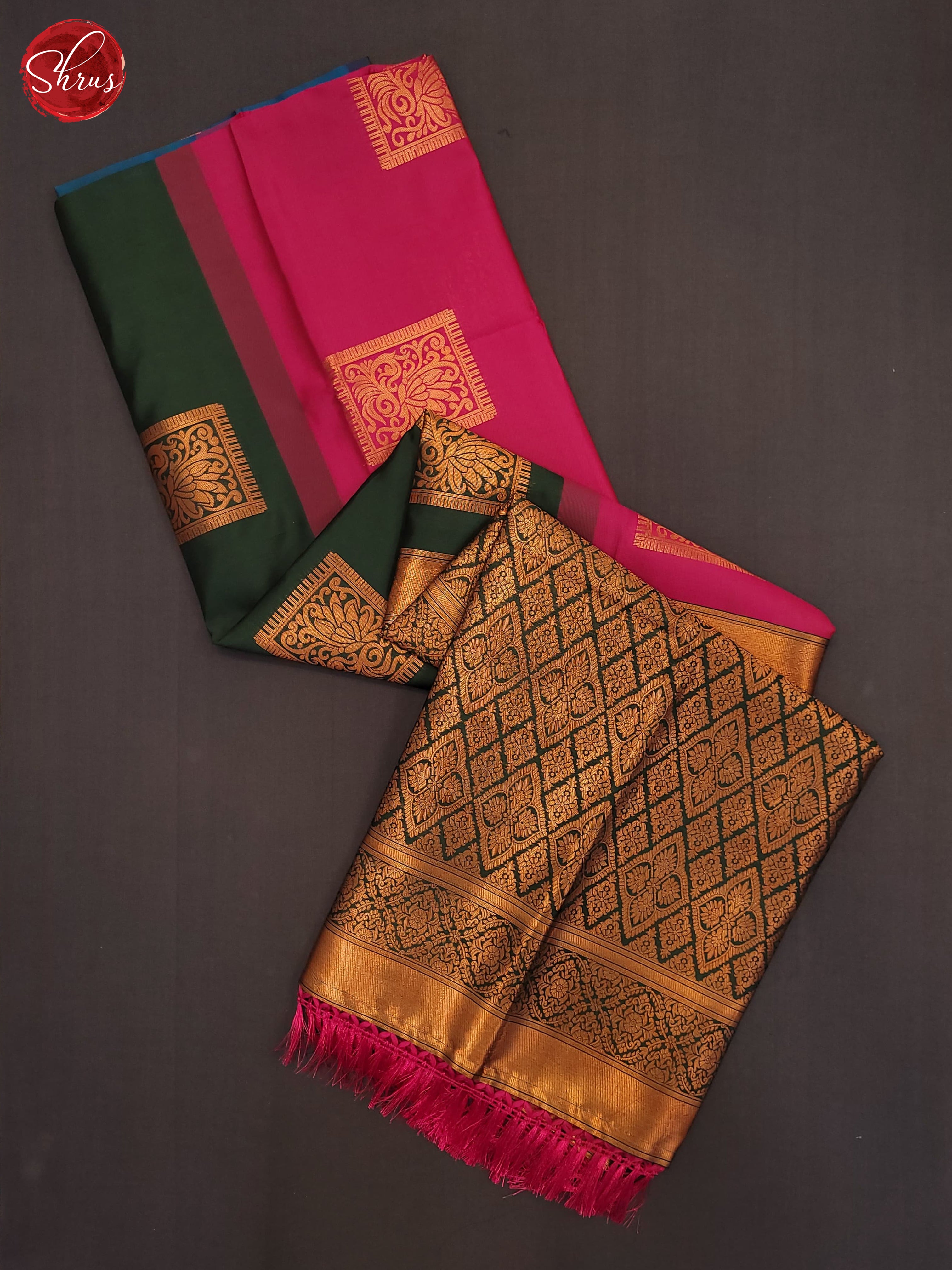 BIS15130 - Semi Softsilk Saree - Shop on ShrusEternity.com