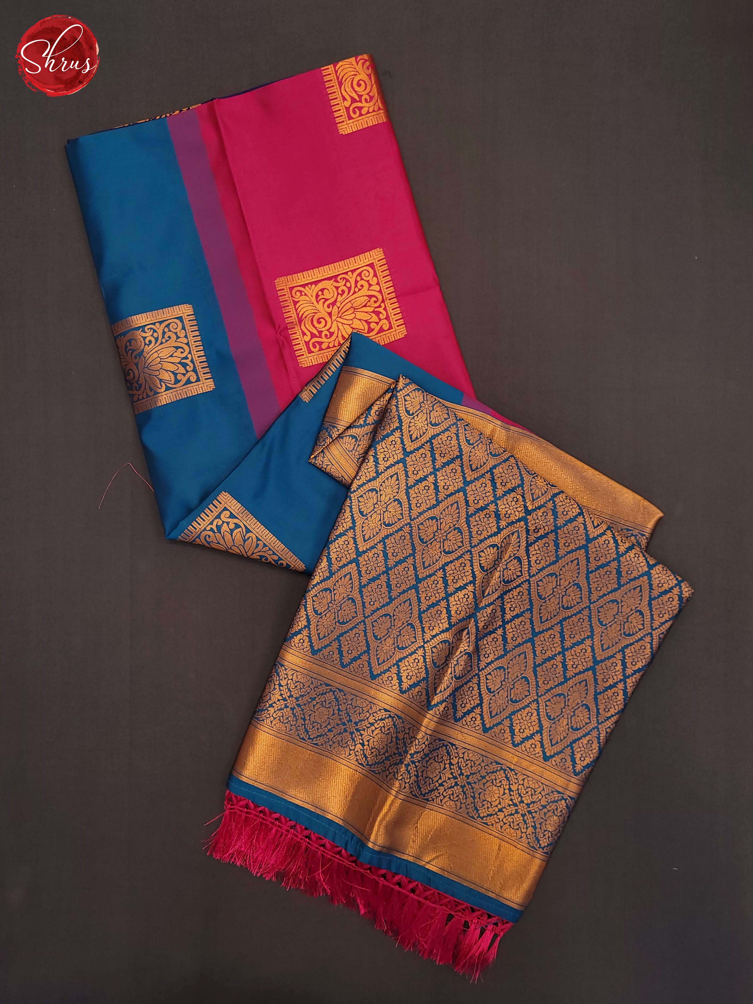 BIS15137 - Semi Softsilk Saree - Shop on ShrusEternity.com