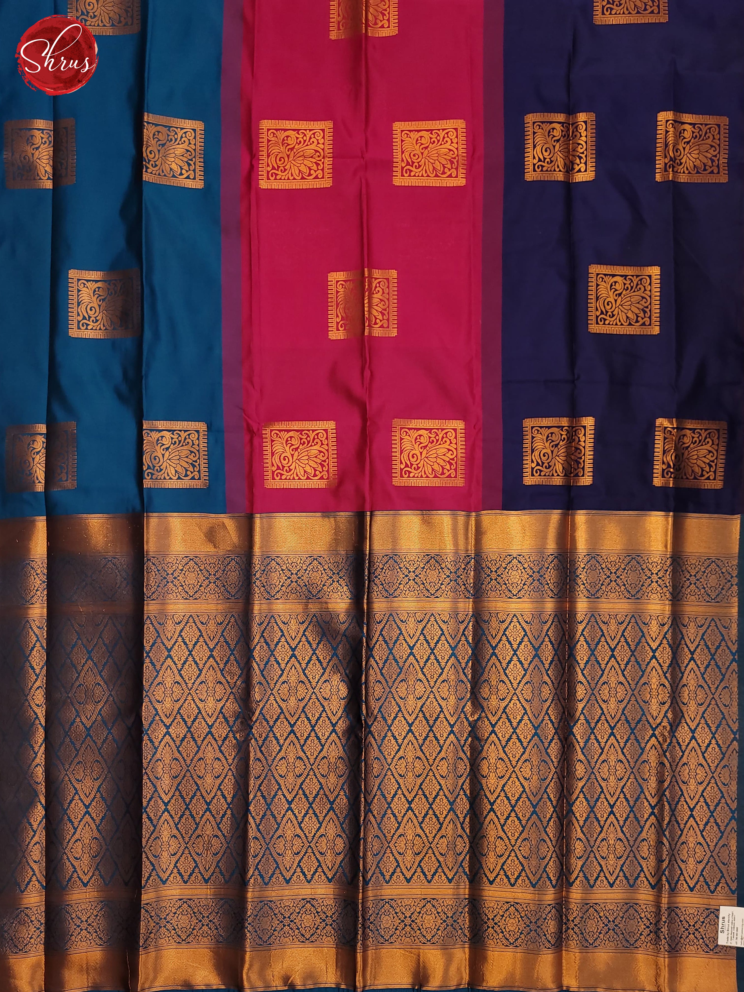 BIS15137 - Semi Softsilk Saree - Shop on ShrusEternity.com