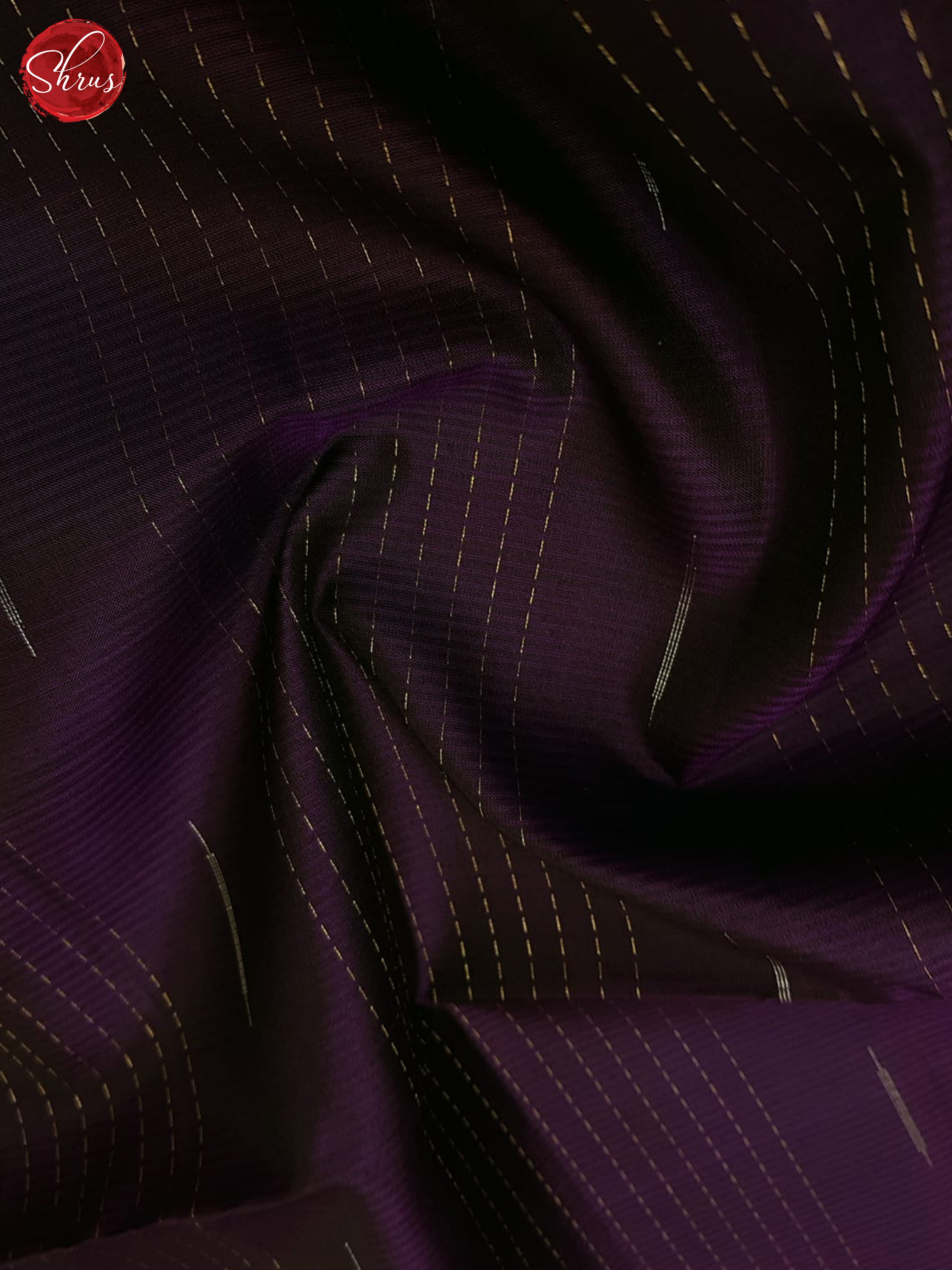 Jamun Fruit & Orange - Soft silk Saree - Shop on ShrusEternity.com