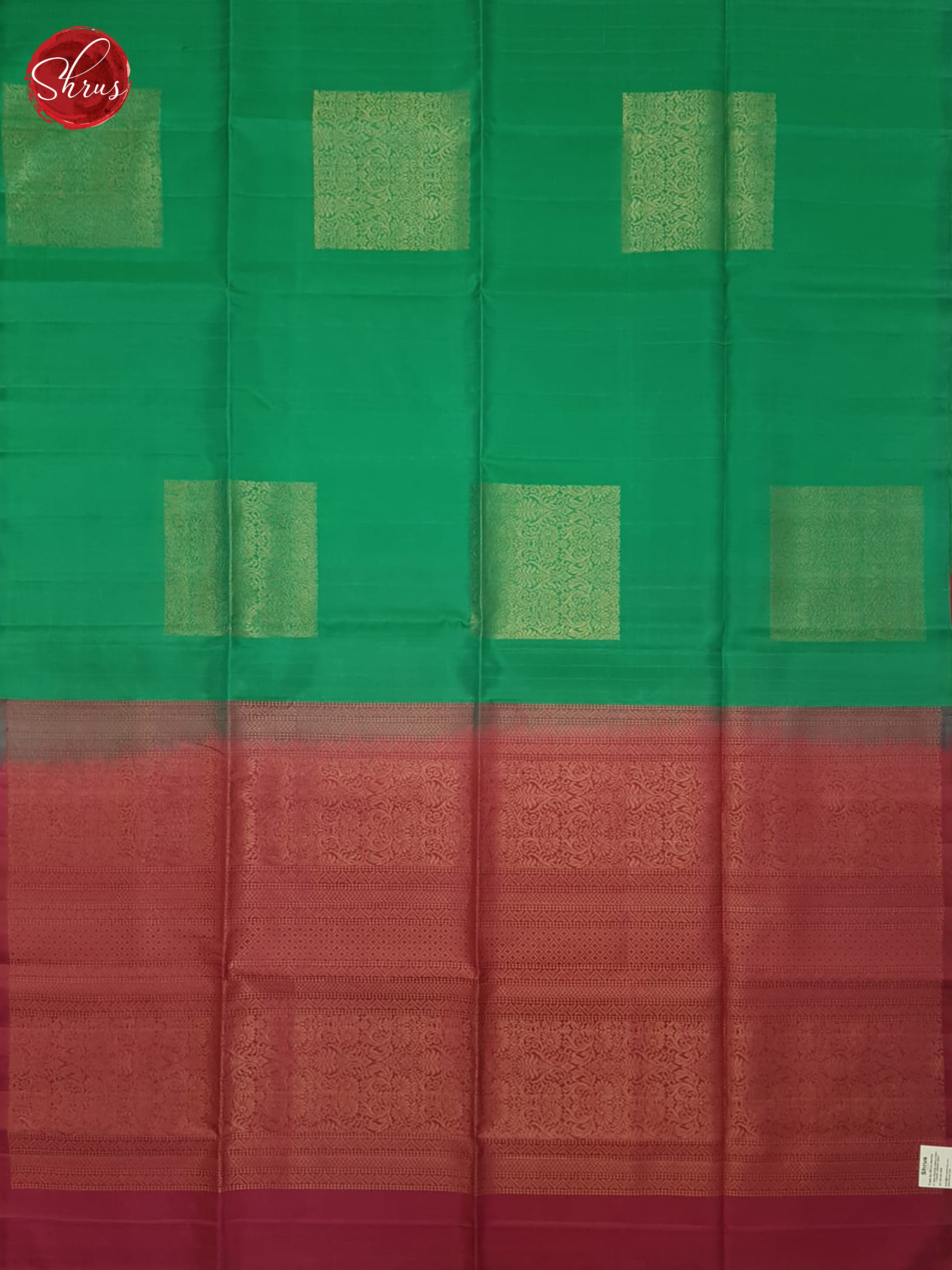 Green And Pink-Soft Silk saree - Shop on ShrusEternity.com