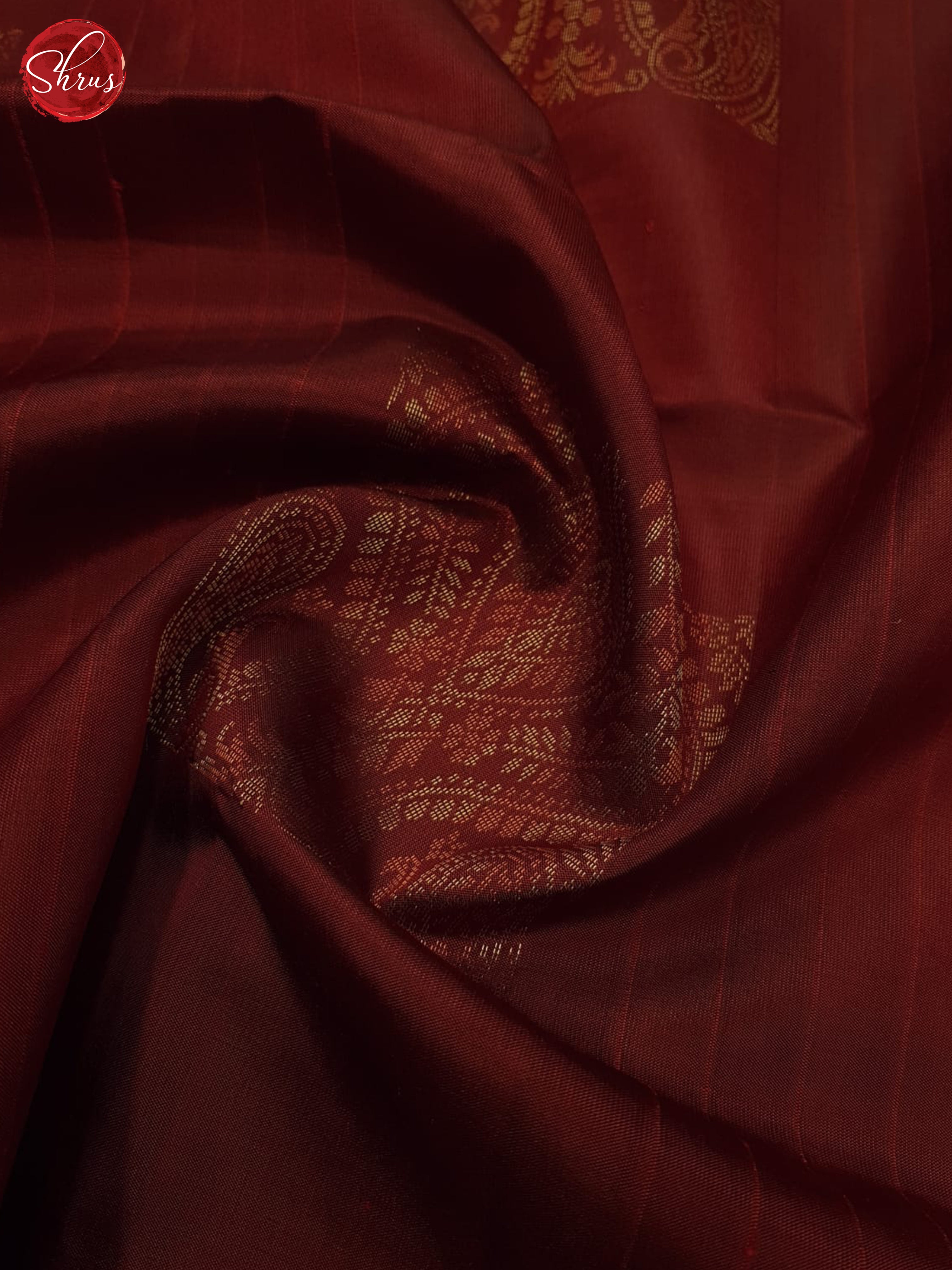 Arakku Maroon & Green- Soft silk Saree - Shop on ShrusEternity.com