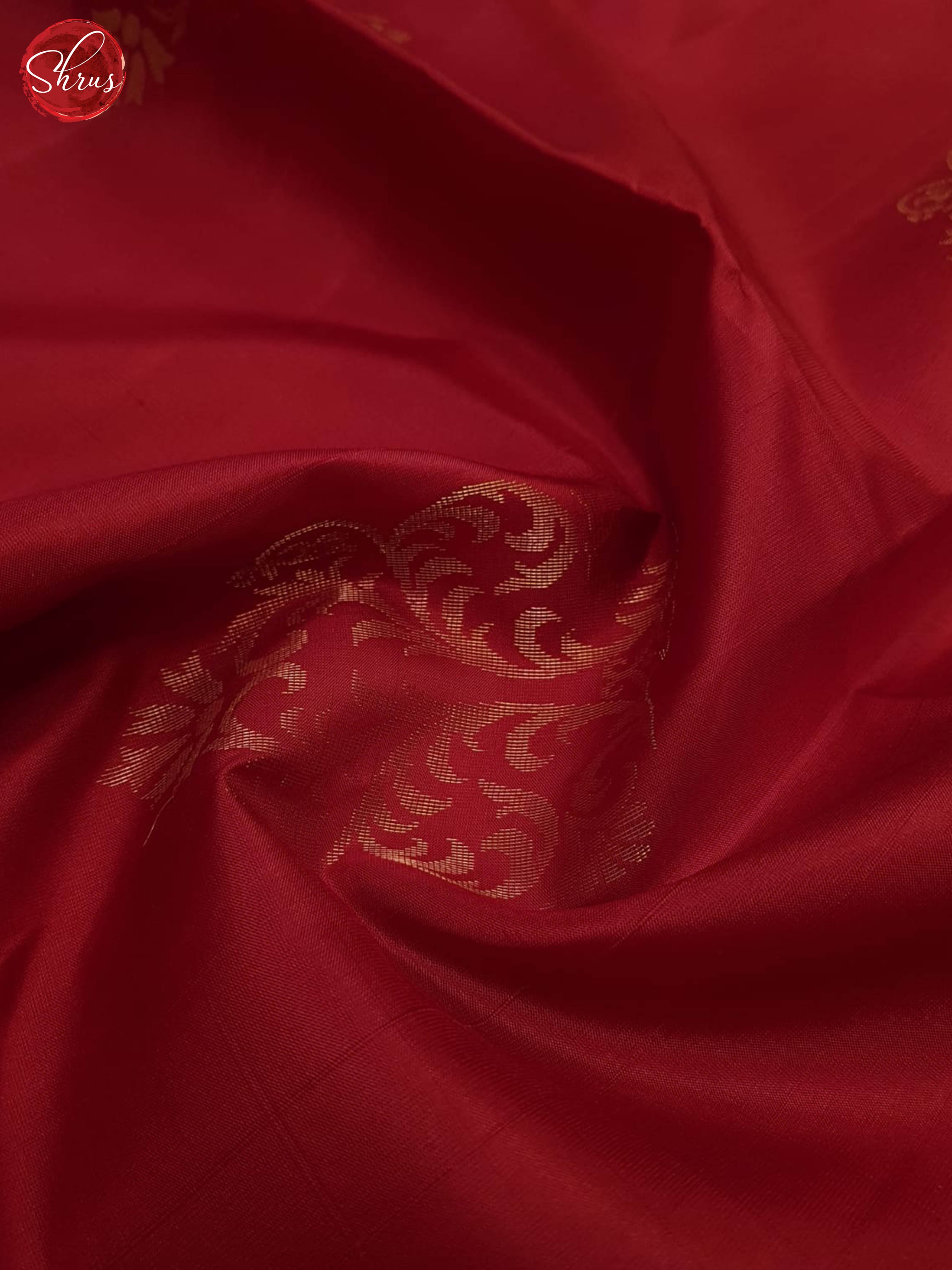 Red And Blue-Soft Silk saree - Shop on ShrusEternity.com