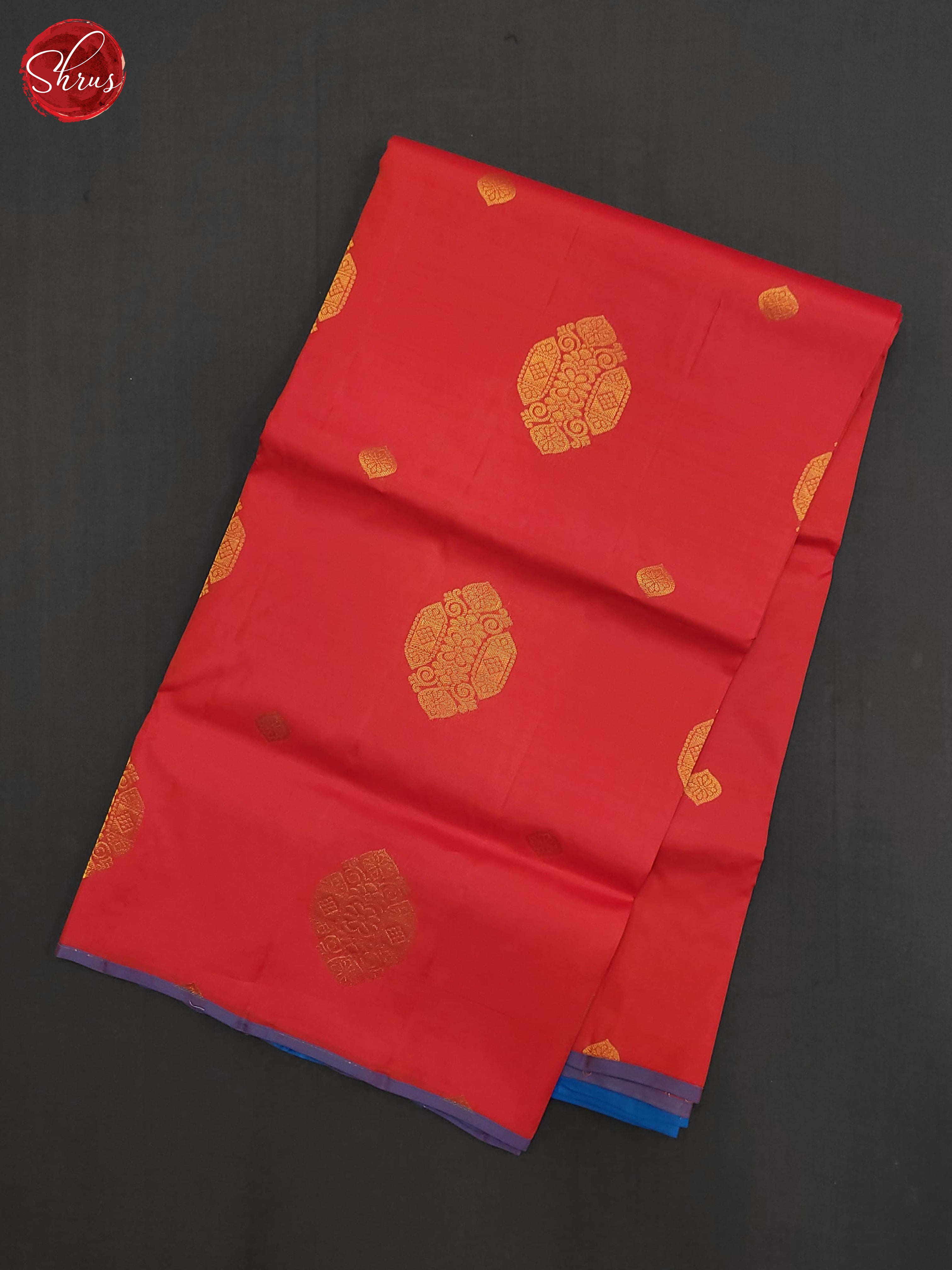 BIS25160 - Soft silk halfpure Saree - Shop on ShrusEternity.com