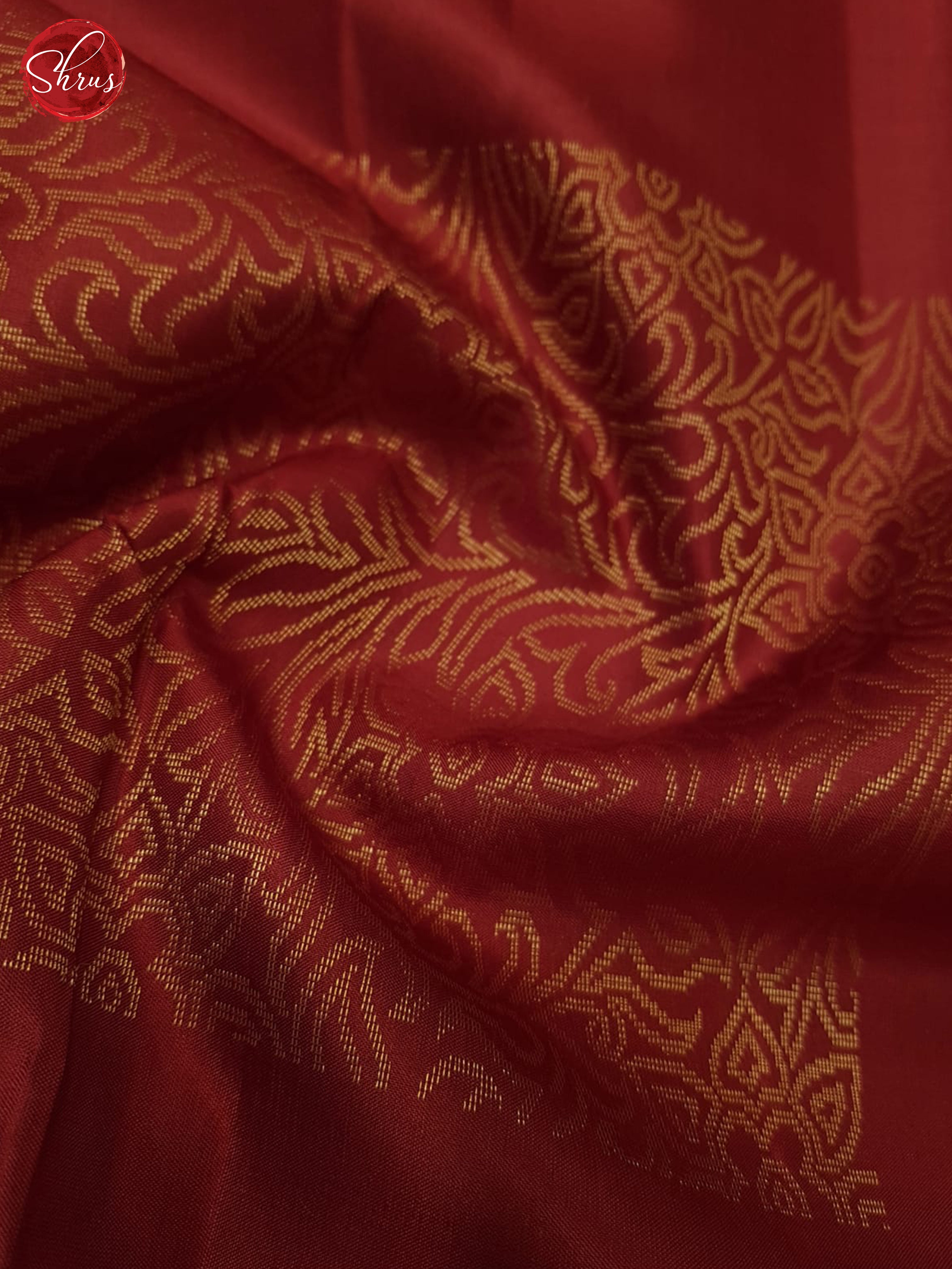 Red & Green- Soft Silk Saree - Shop on ShrusEternity.com