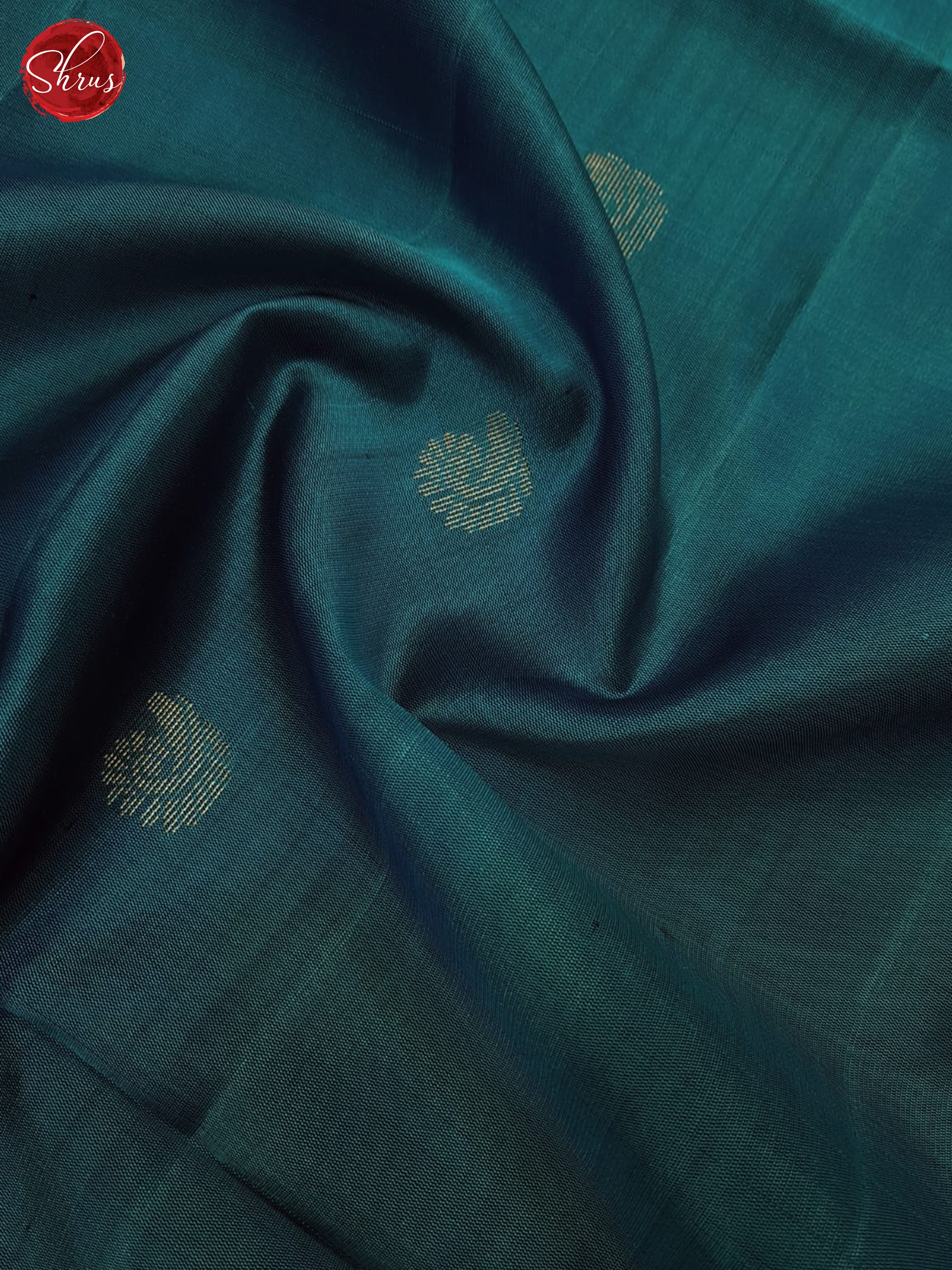 Blue & Brown - Softsilk-halfpure Saree - Shop on ShrusEternity.com